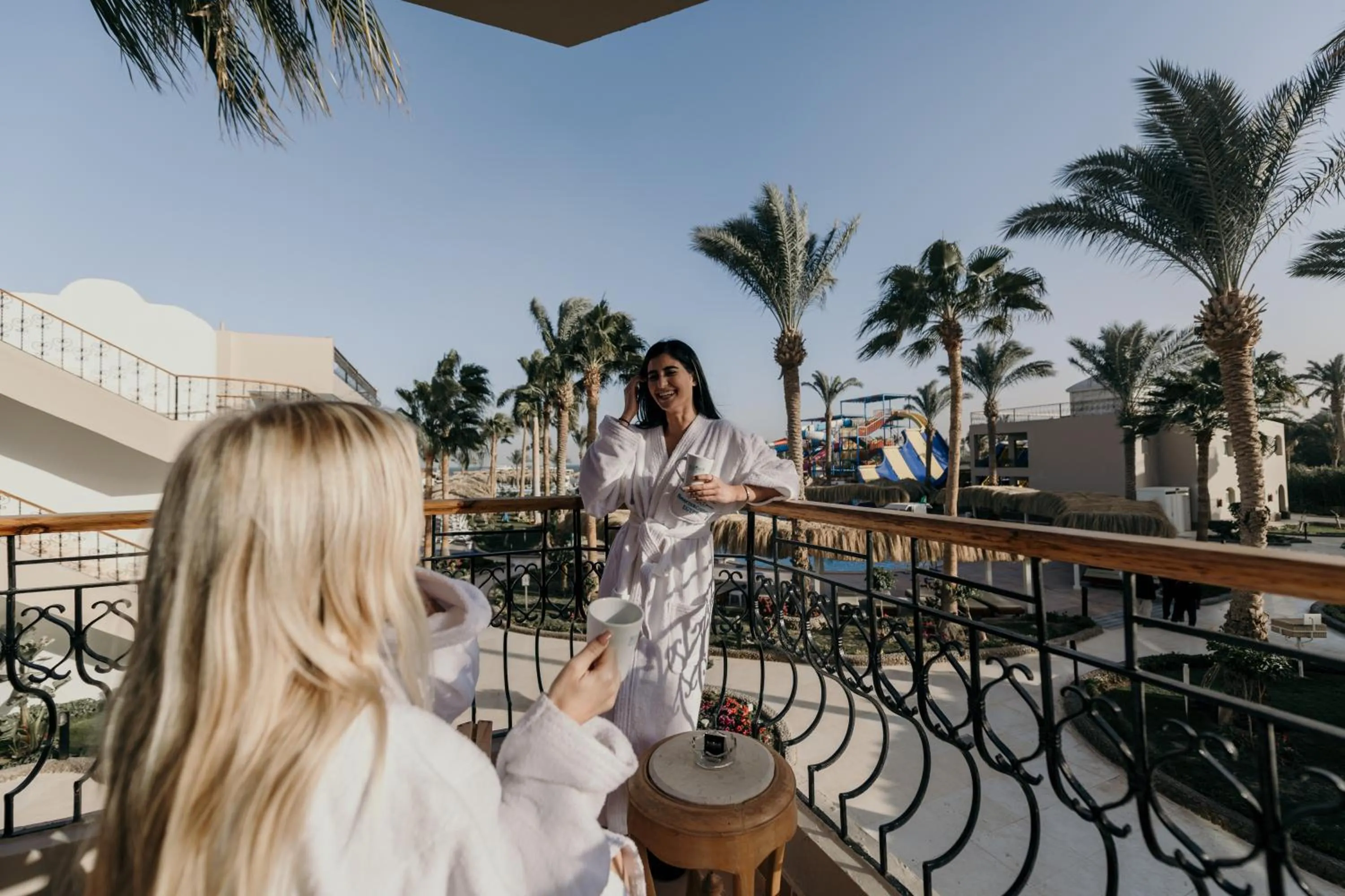 Balcony/Terrace in Sunrise Aqua Joy Resort