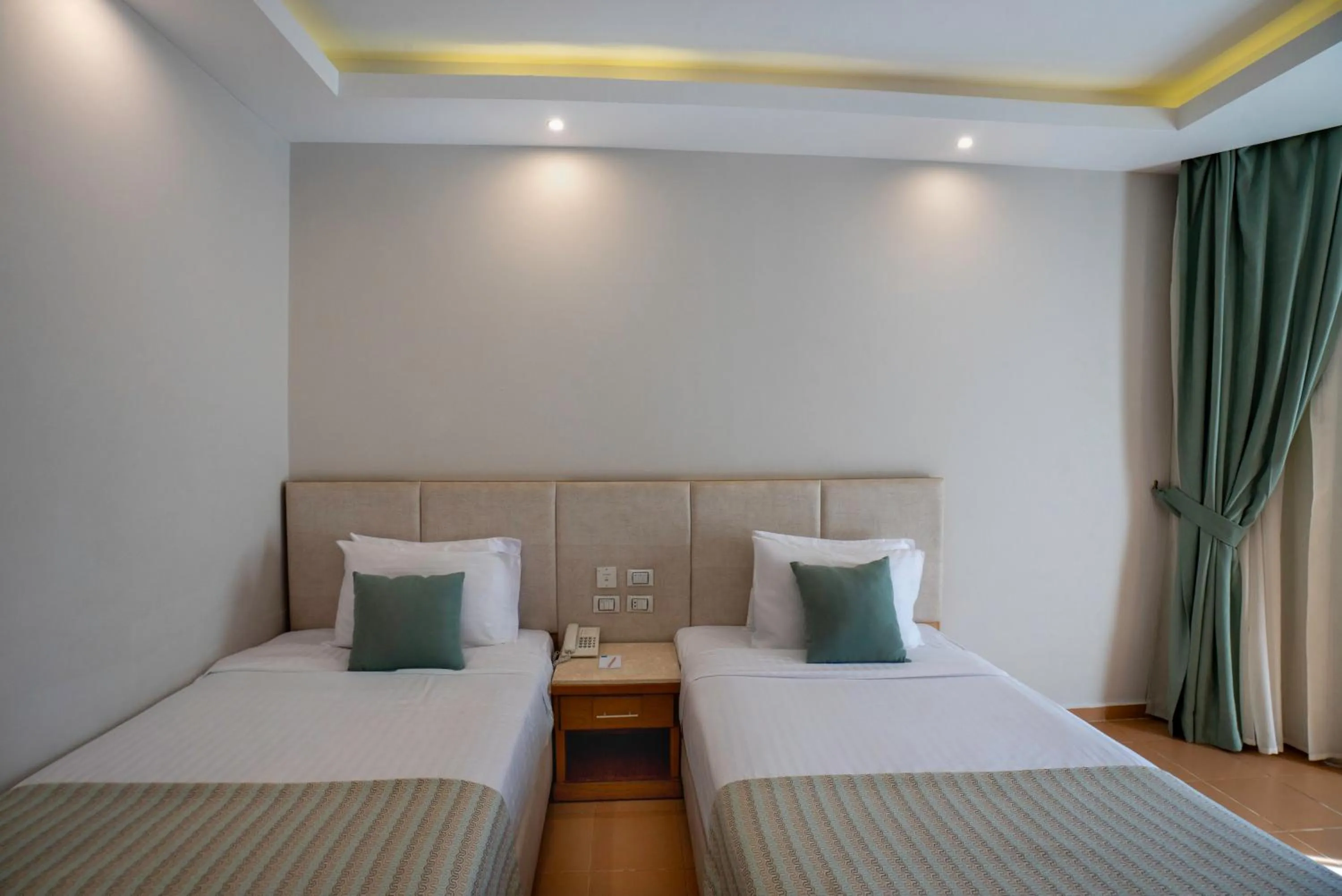 Bed in Sunrise Aqua Joy Resort