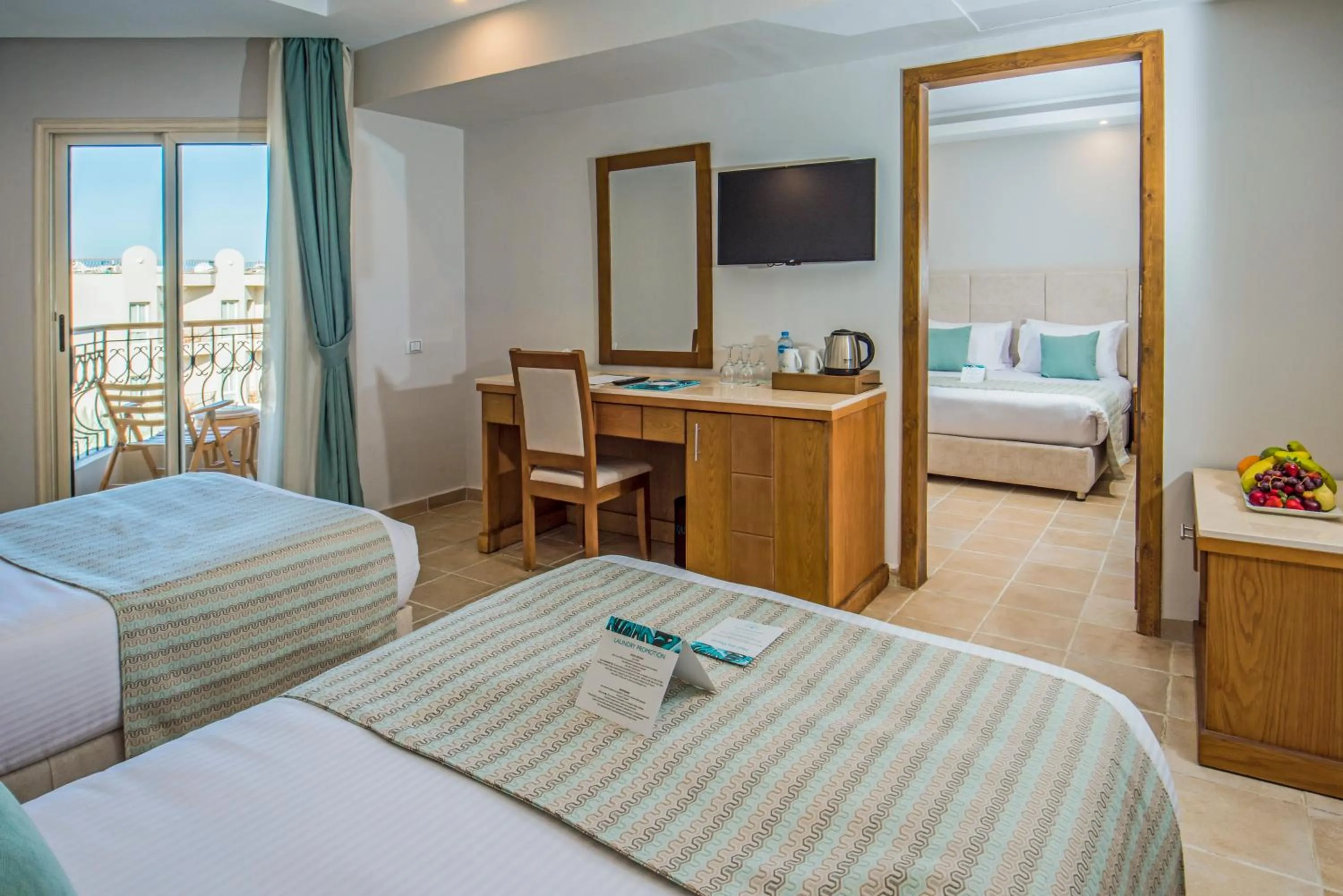 Bedroom, Bed in Sunrise Aqua Joy Resort