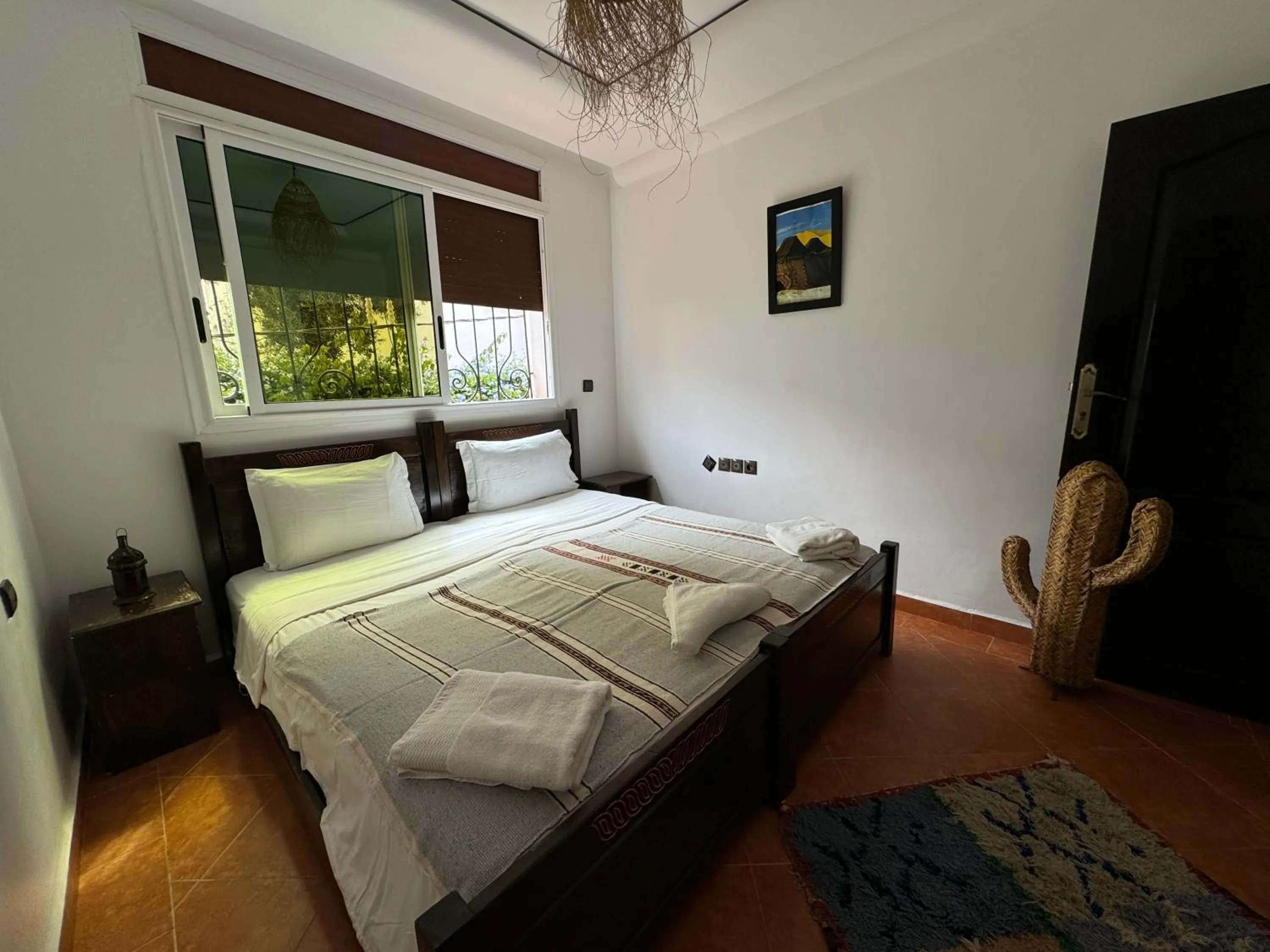 Bed in Hola Surf Morocco