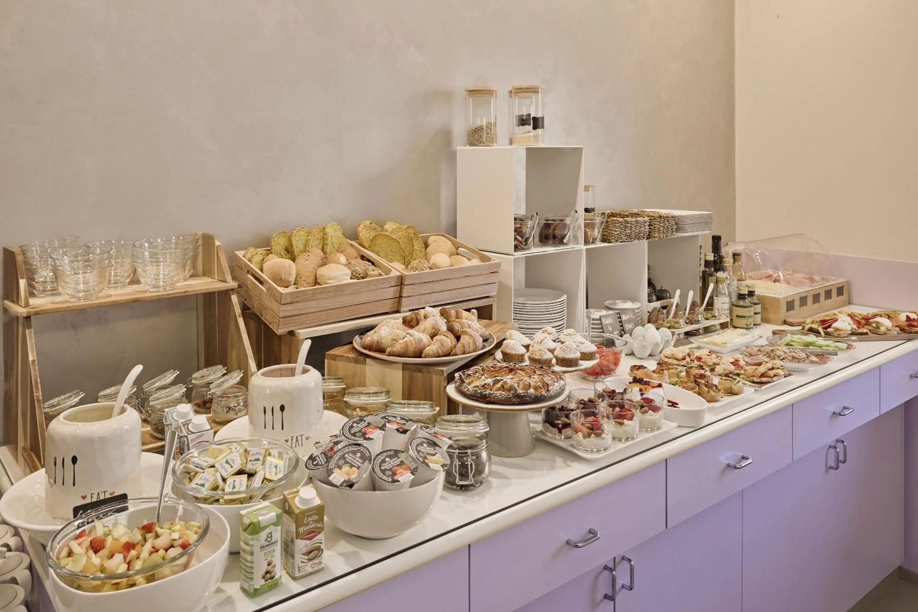 Food and drinks in Hotel Le Mura