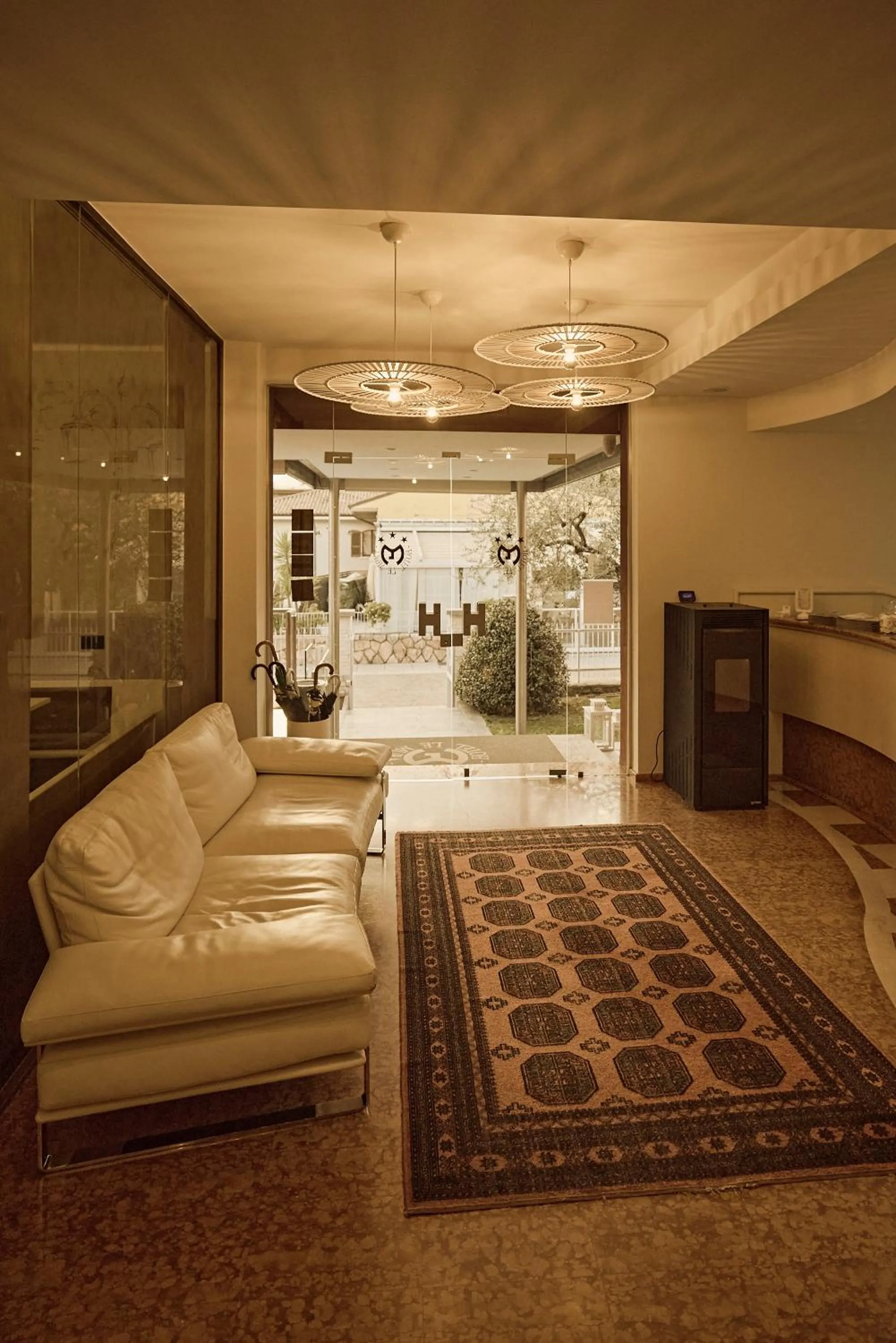 Lobby or reception in Hotel Le Mura