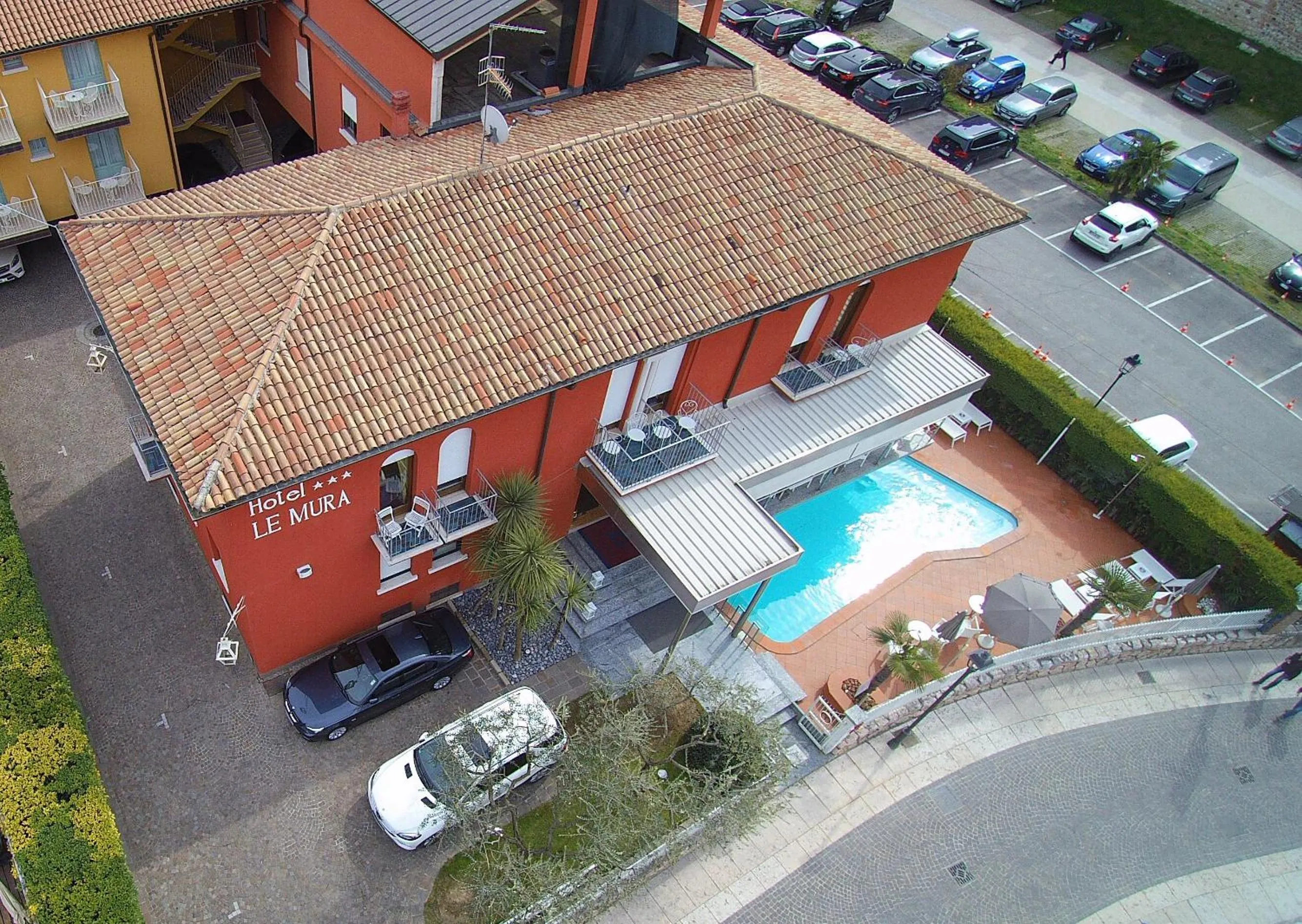 Bird's eye view in Hotel Le Mura