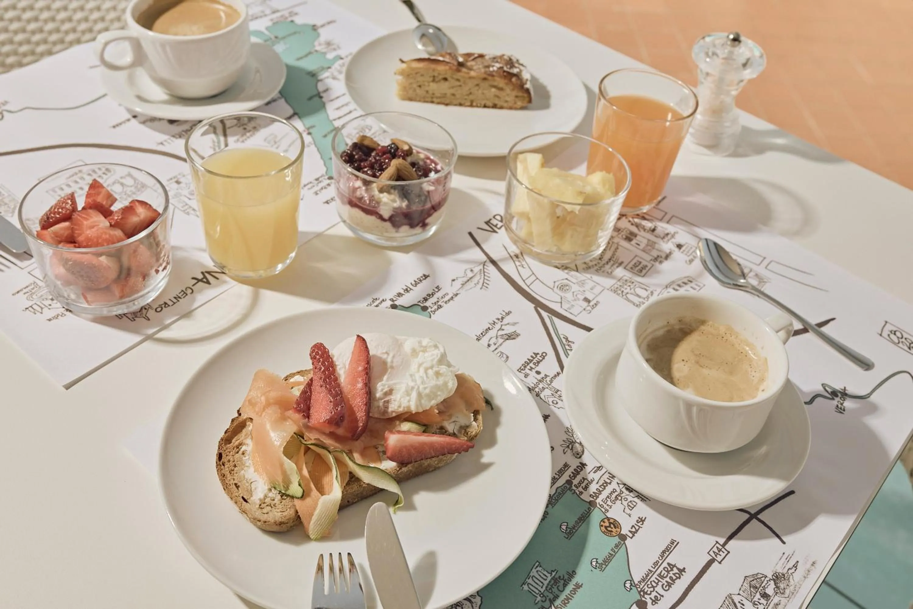 Food and drinks in Hotel Le Mura