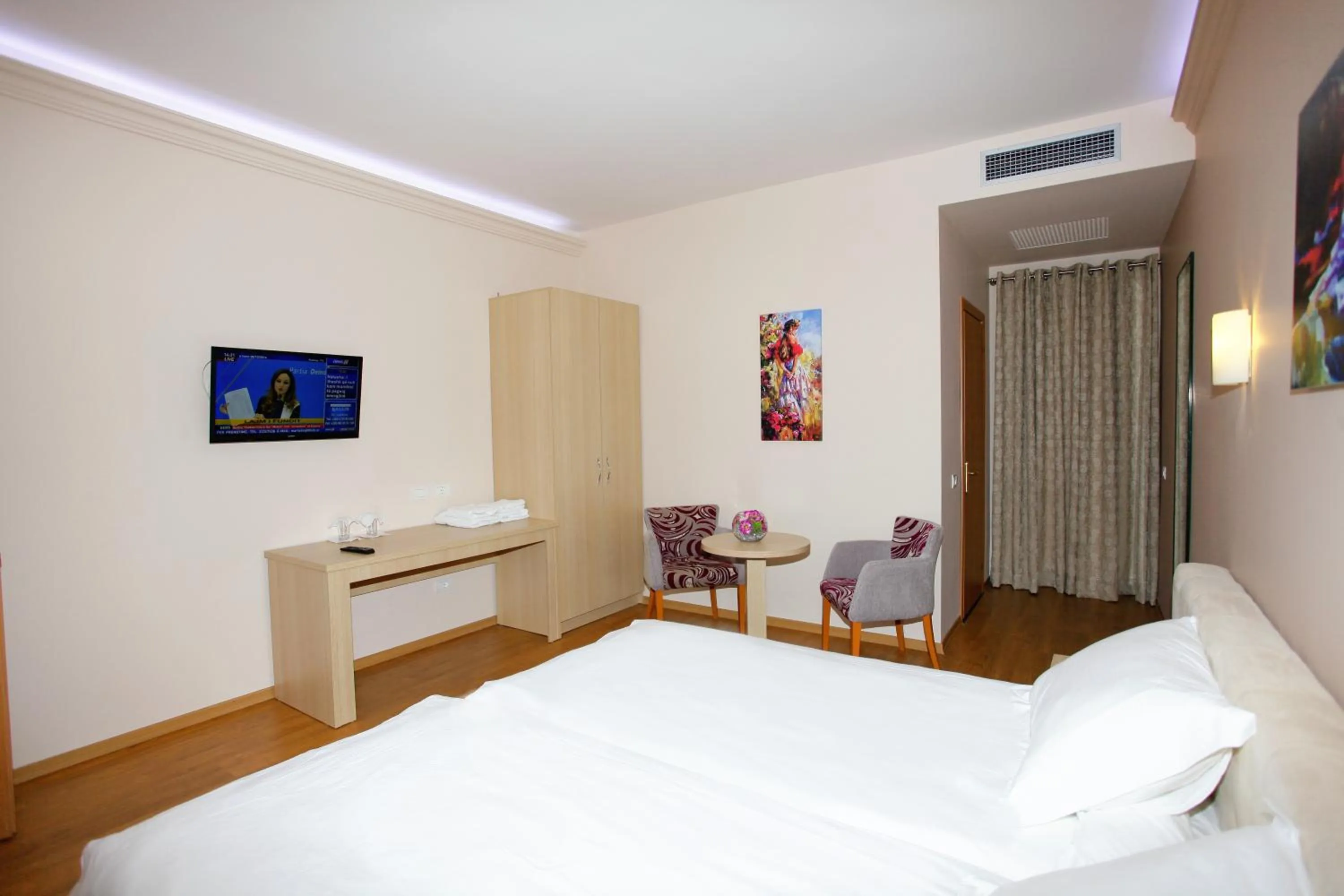 Bedroom, Bed in Hotel Green