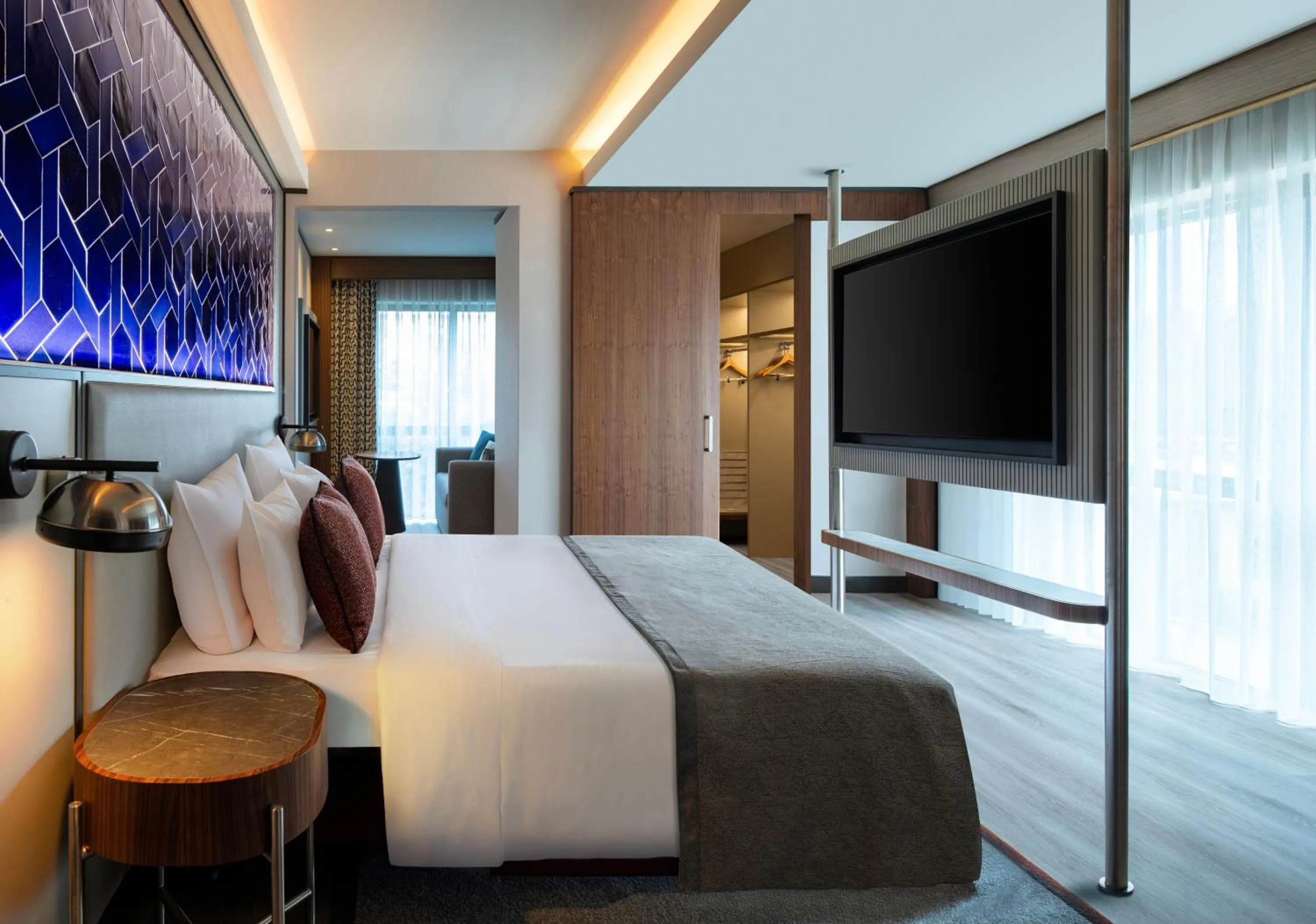 Bed in Mercure Istanbul Altunizade