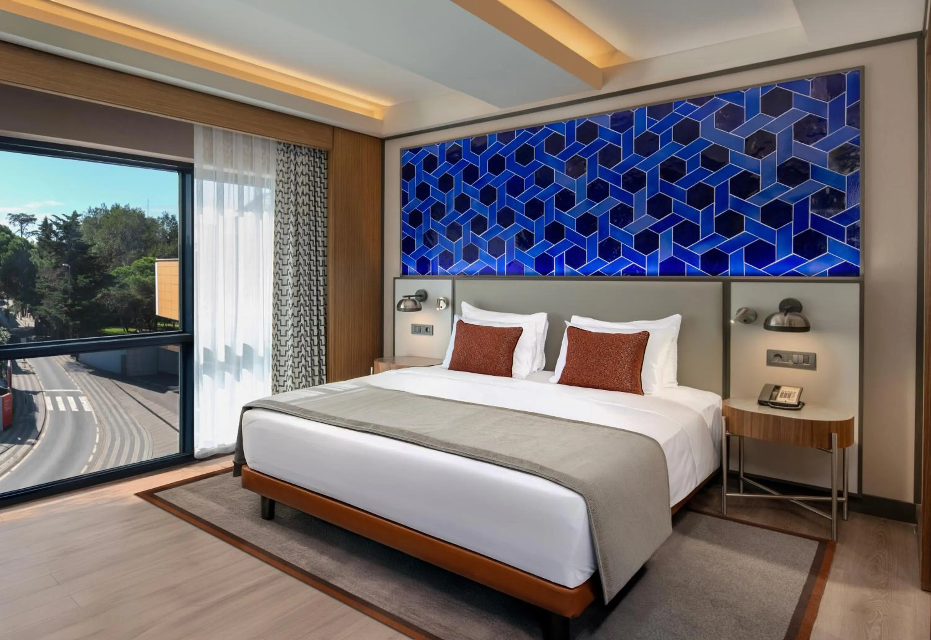 Bed in Mercure Istanbul Altunizade