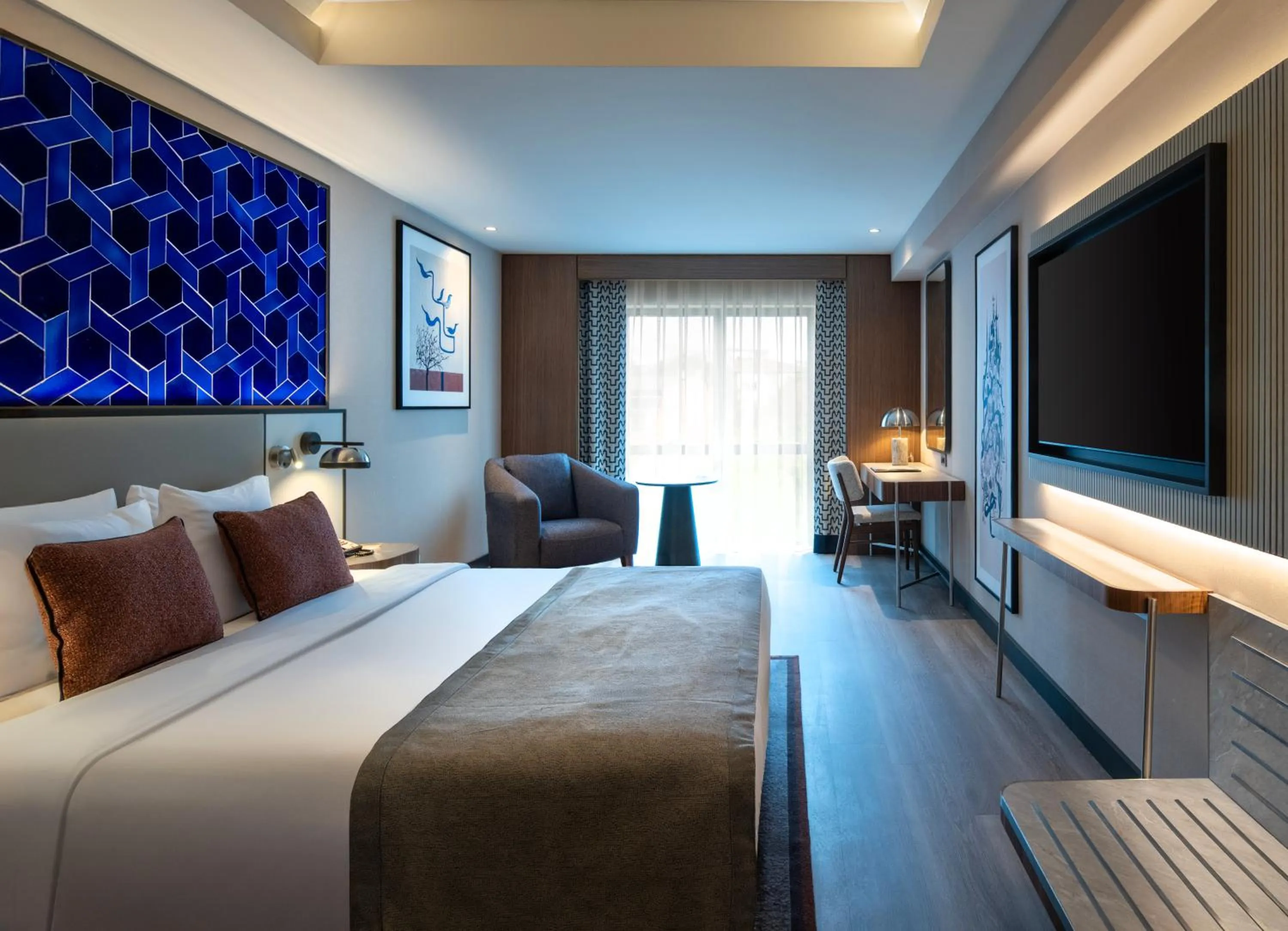 Bed in Mercure Istanbul Altunizade