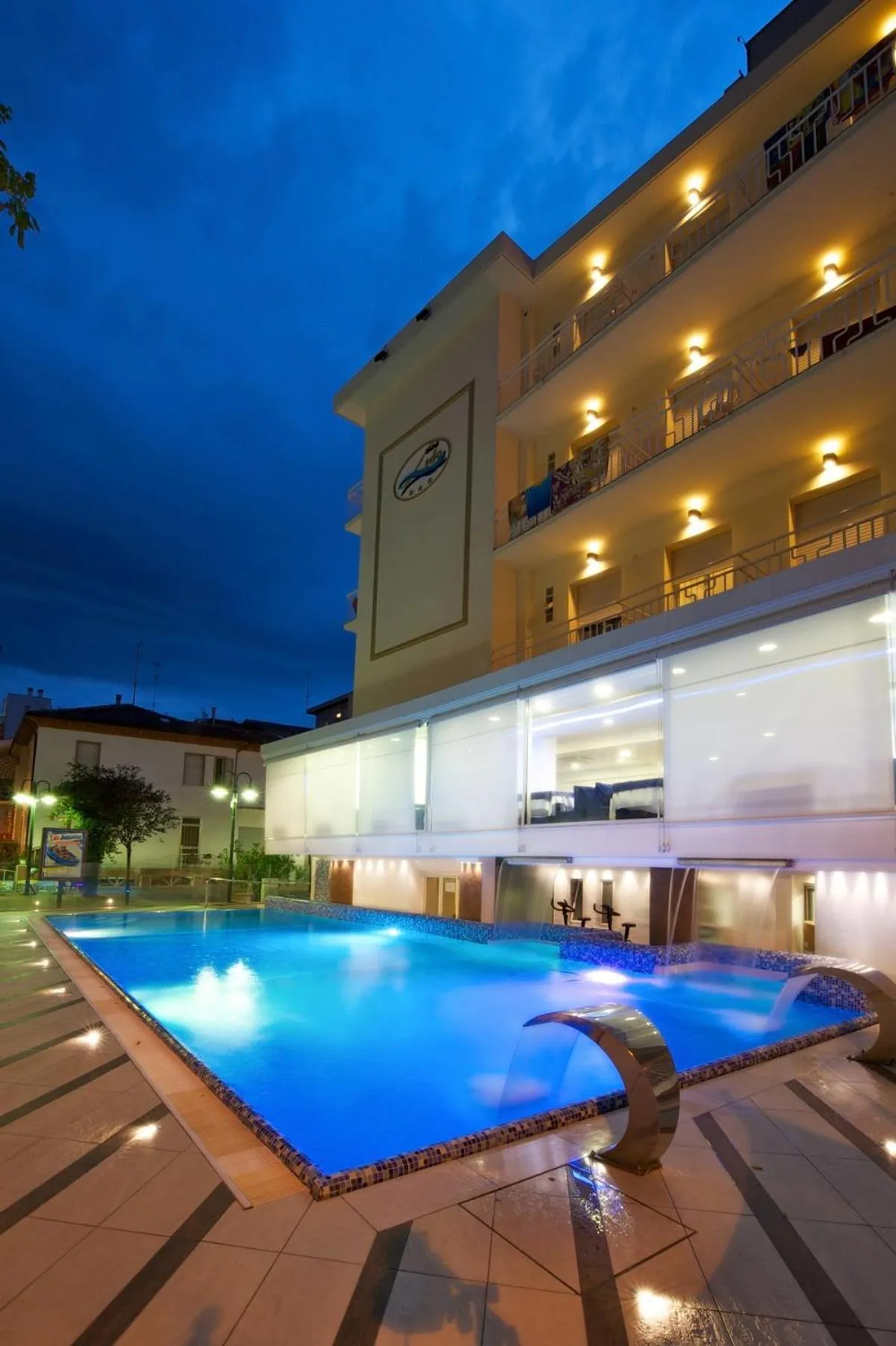 Facade/entrance in Hotel Lido