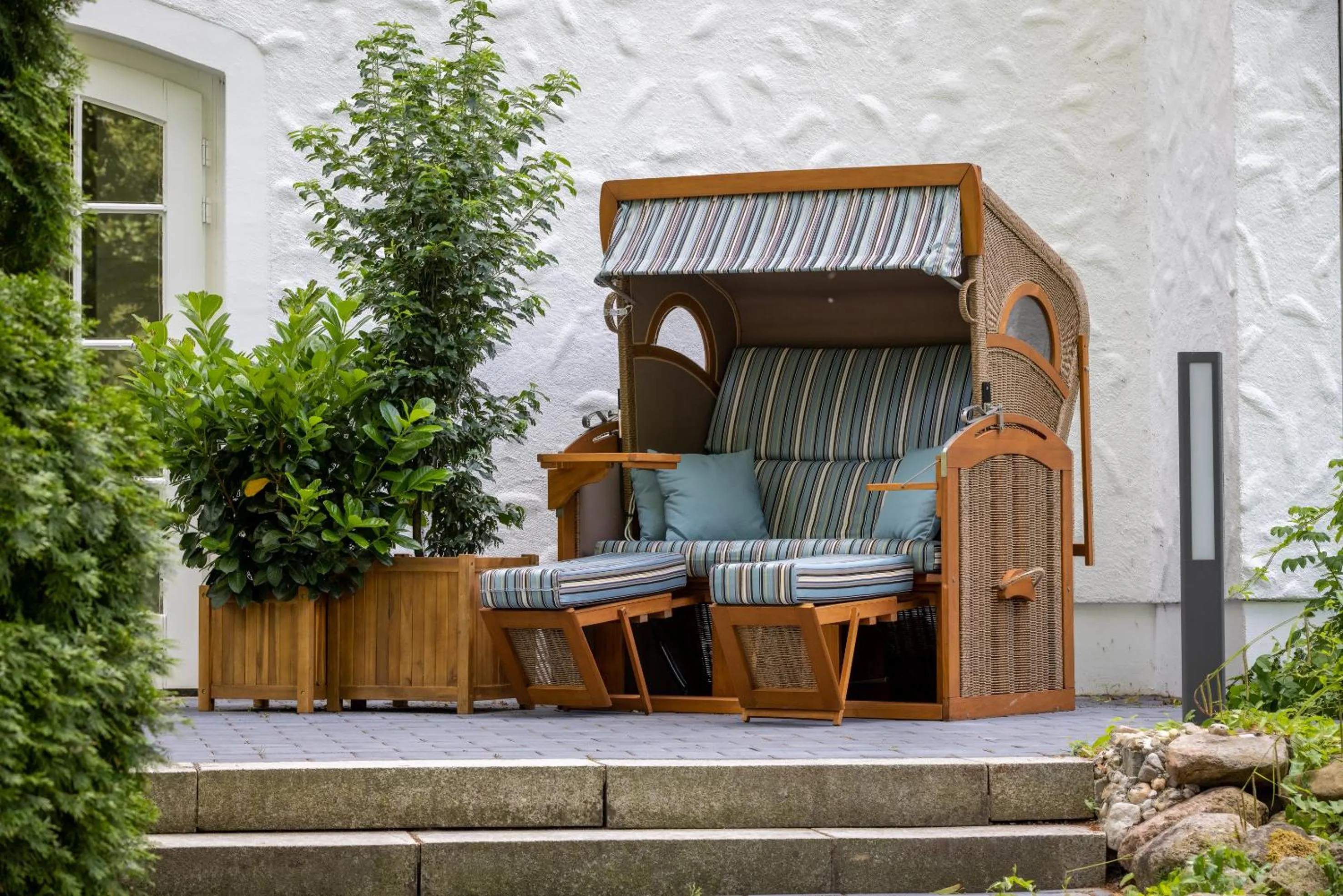 Garden in Seehotel Villago