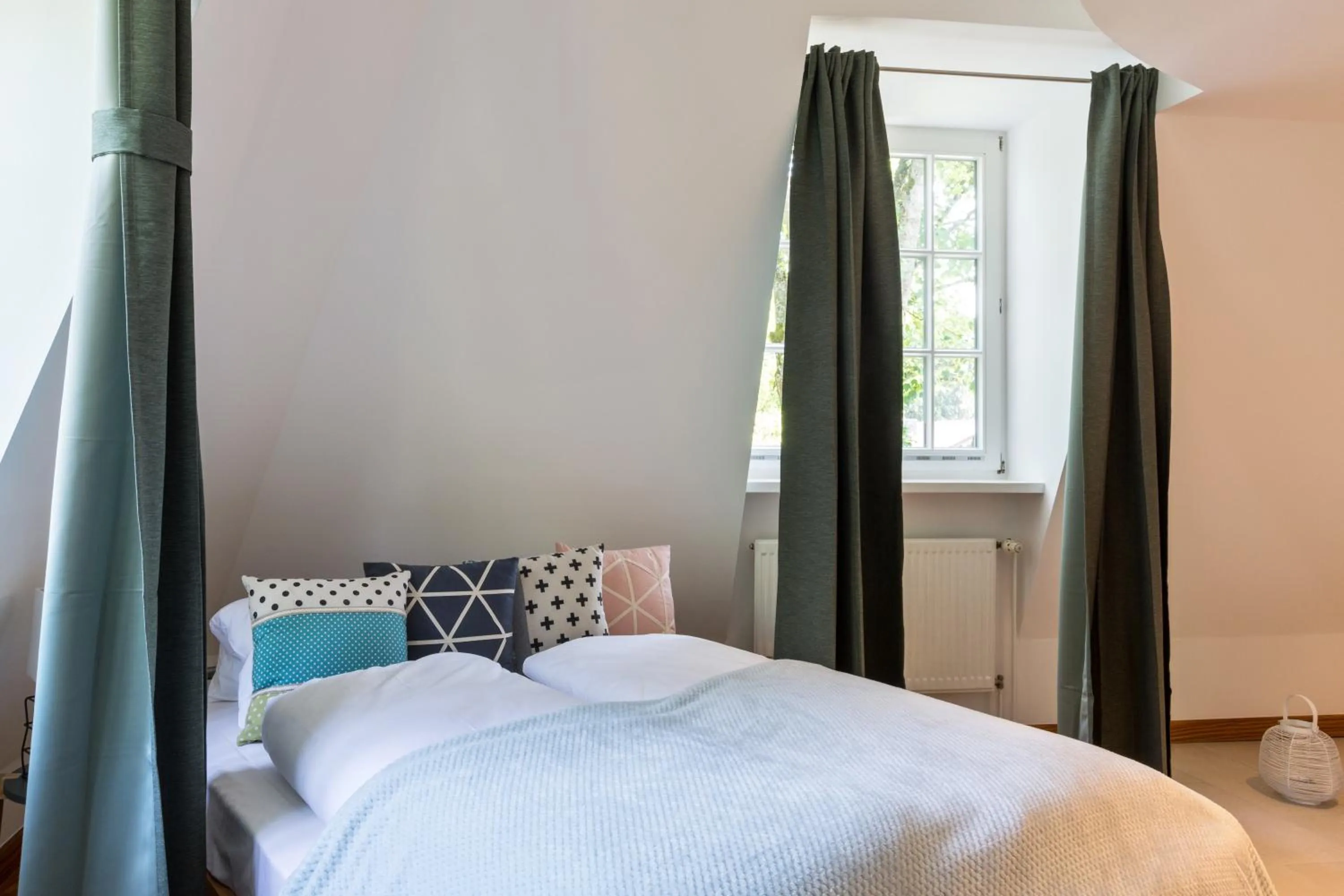 Bed in Seehotel Villago