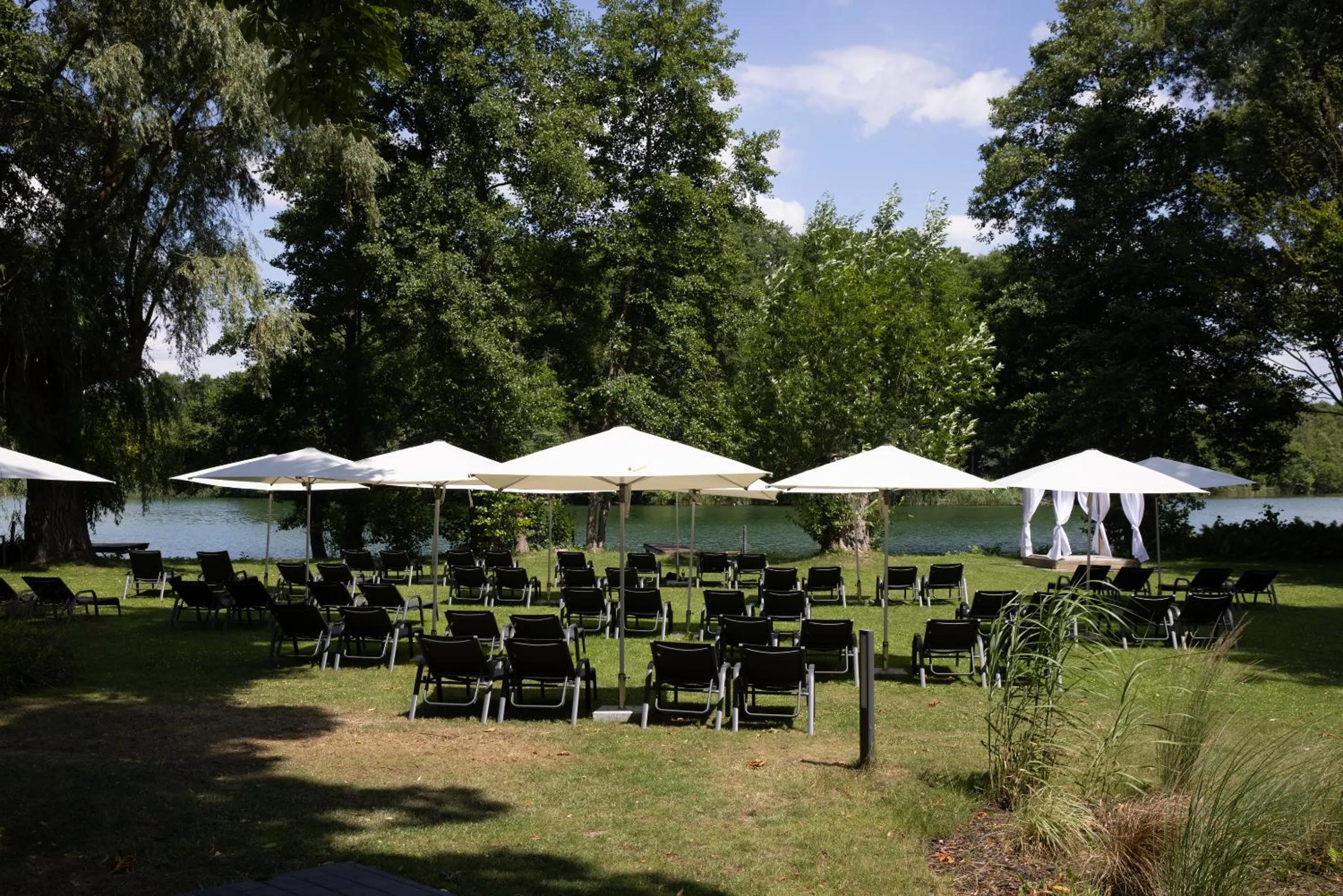 Garden in Seehotel Villago