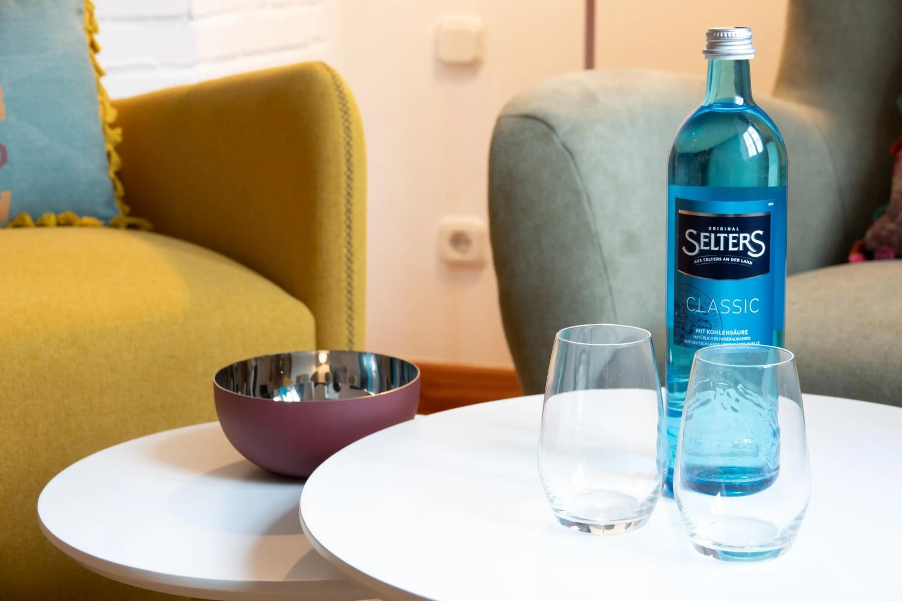 Seating area in Seehotel Villago