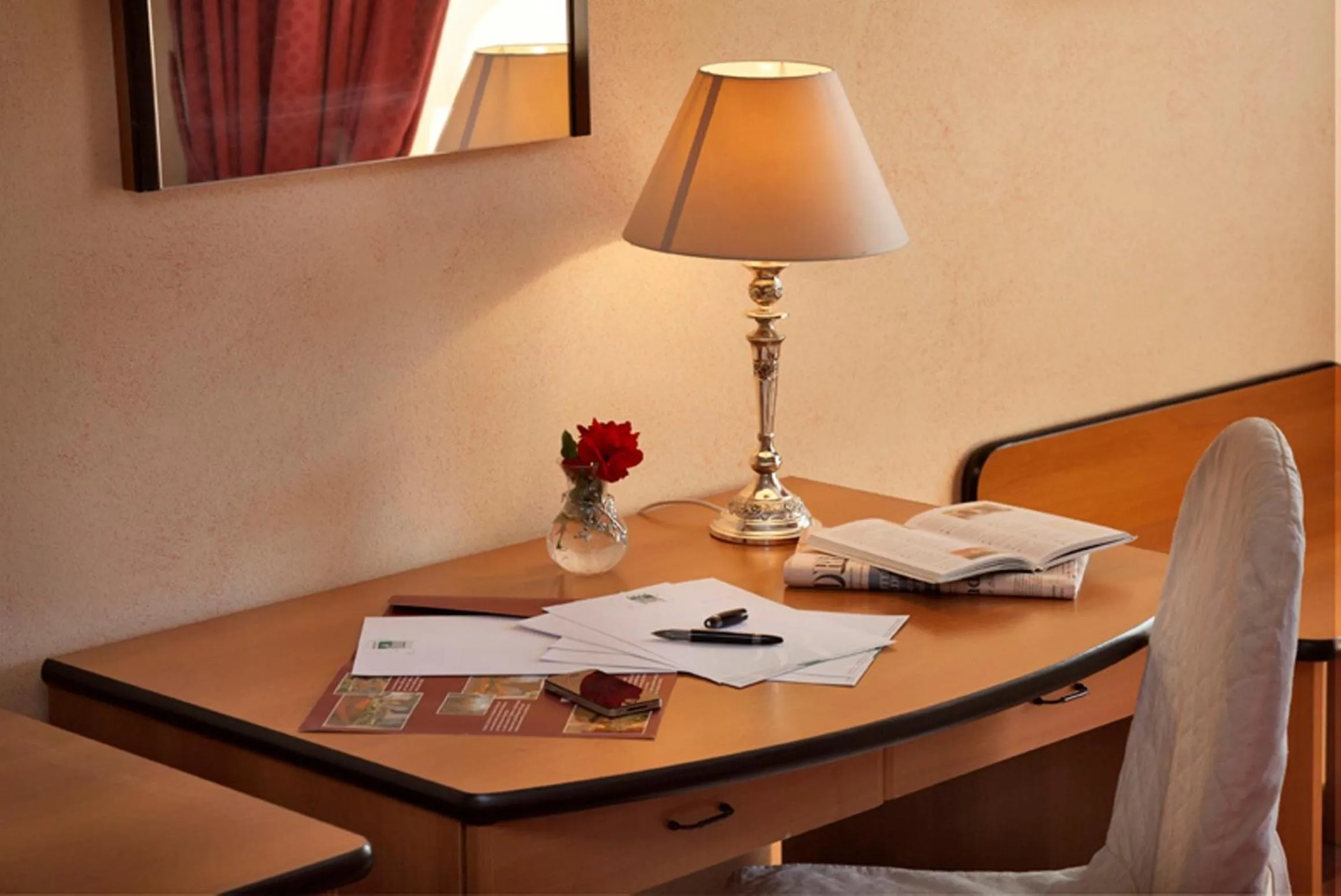 Decorative detail in Hotel La Ruota