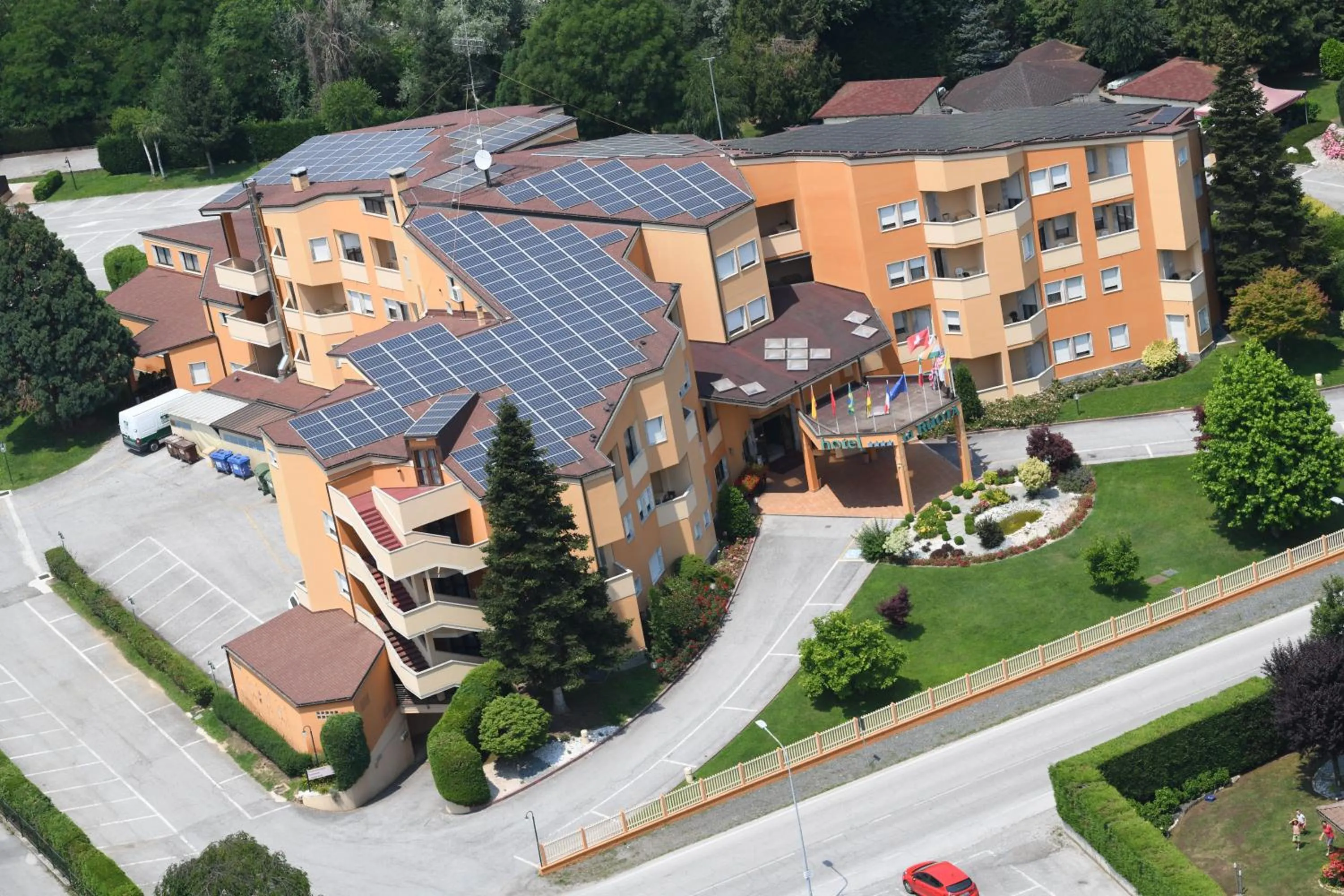Bird's eye view in Hotel La Ruota
