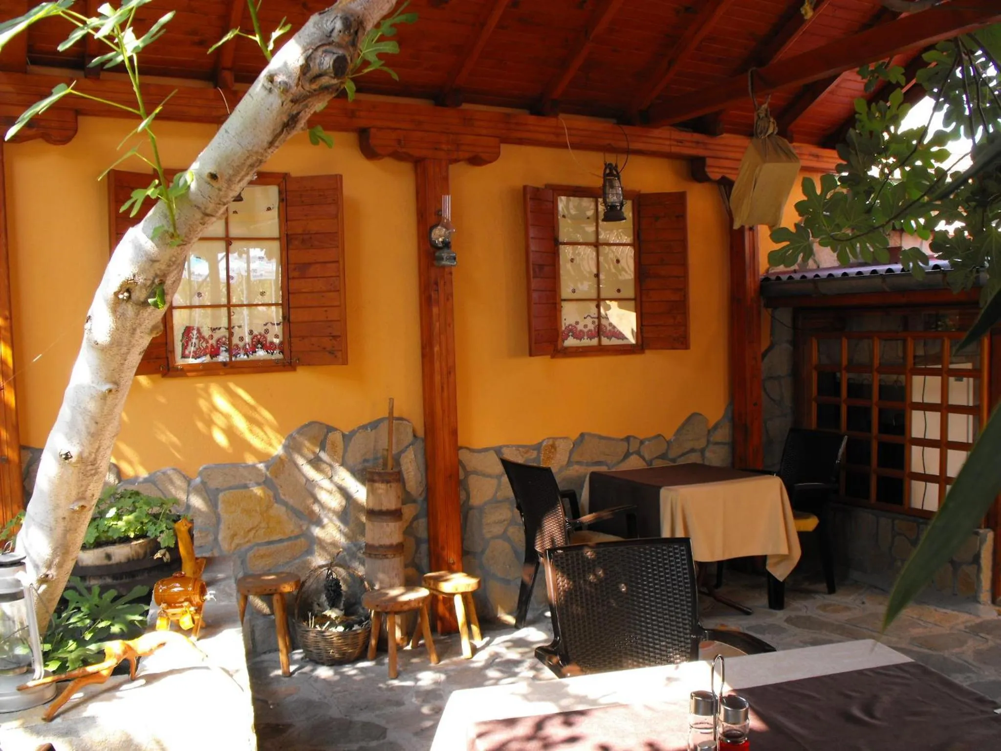 BBQ facilities in Family Hotel Ogi