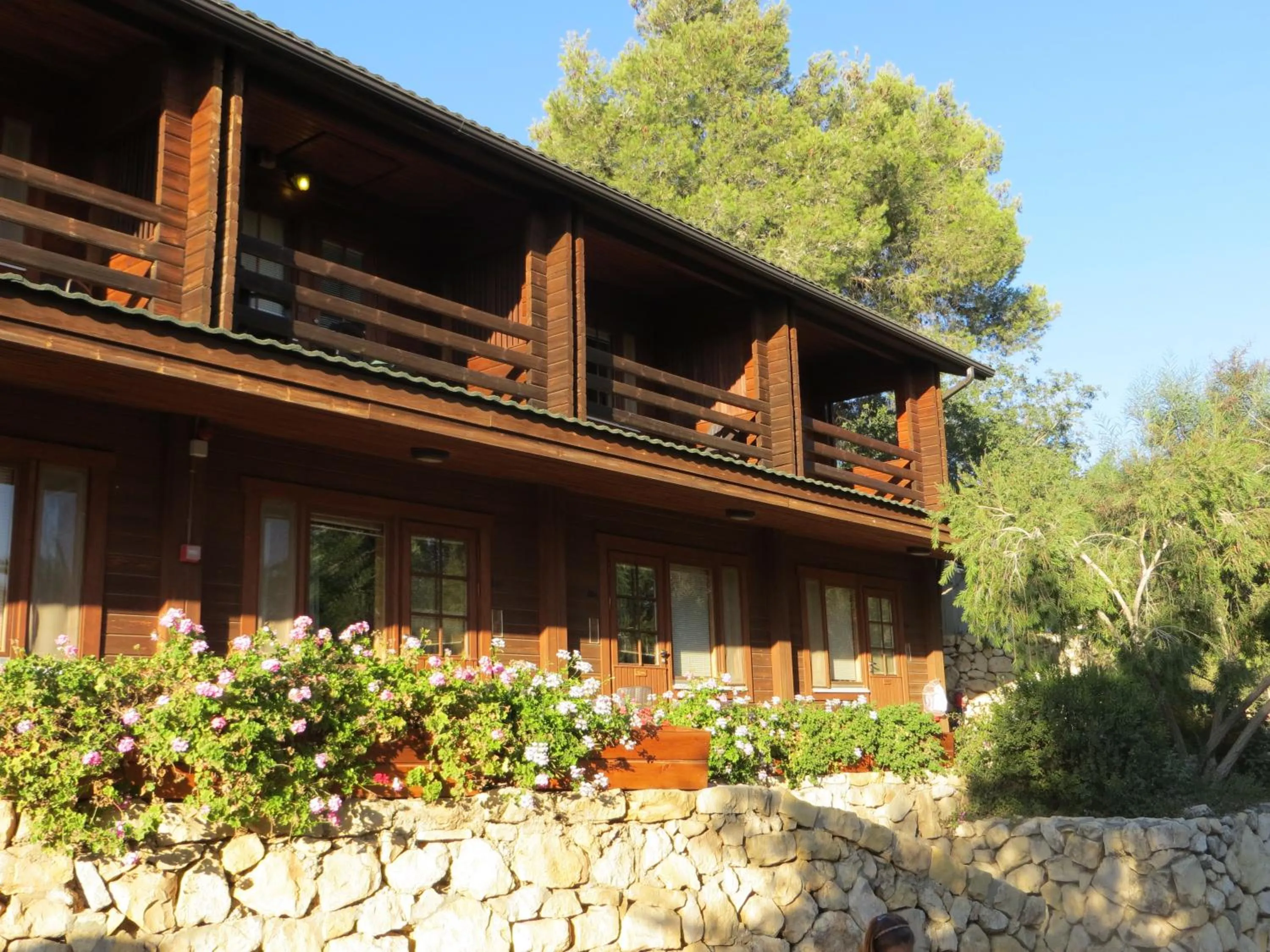 Facade/entrance in Logos hotel in Yad Hashmona