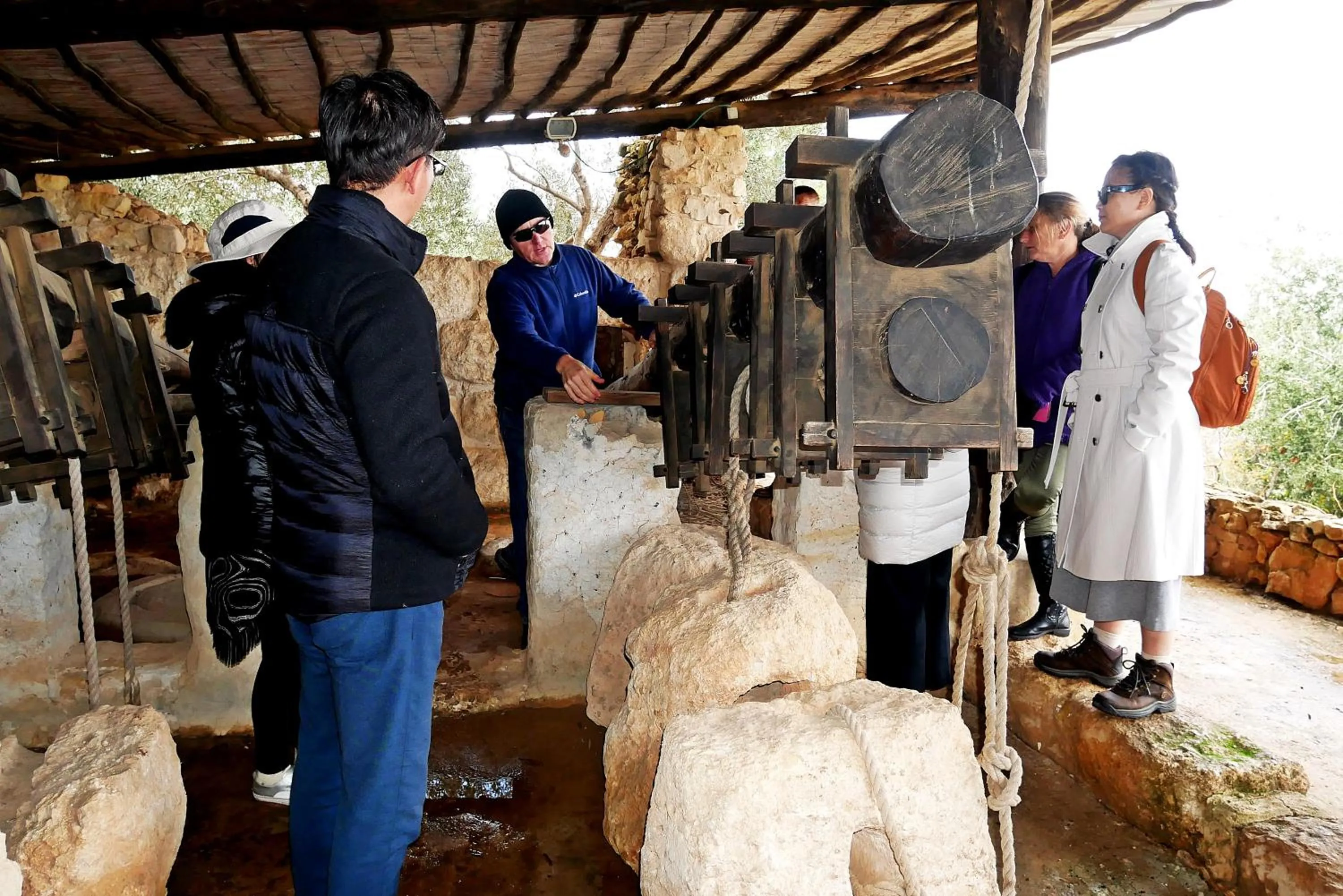 Staff in Logos hotel in Yad Hashmona