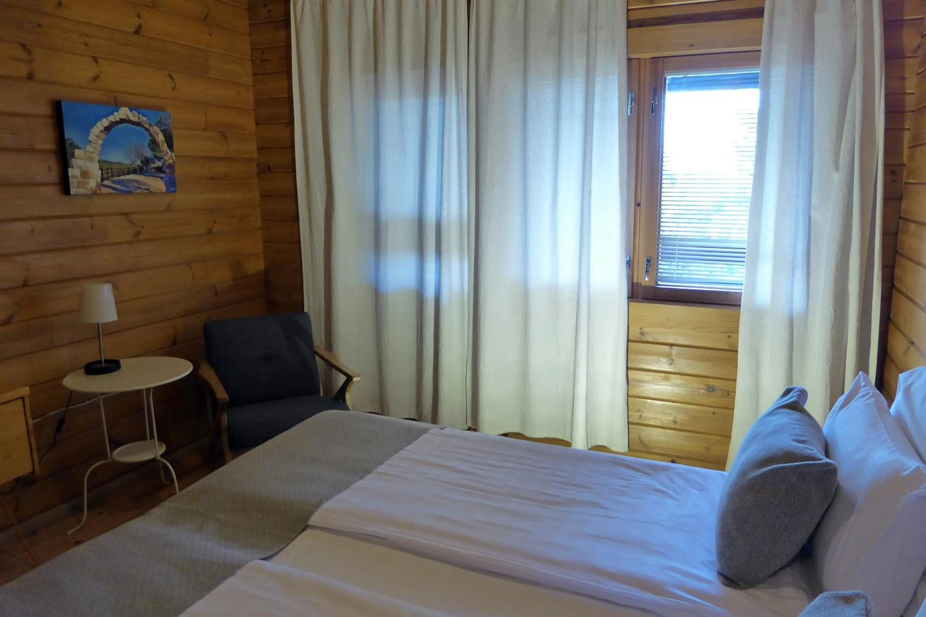 Photo of the whole room, Bed in Logos hotel in Yad Hashmona