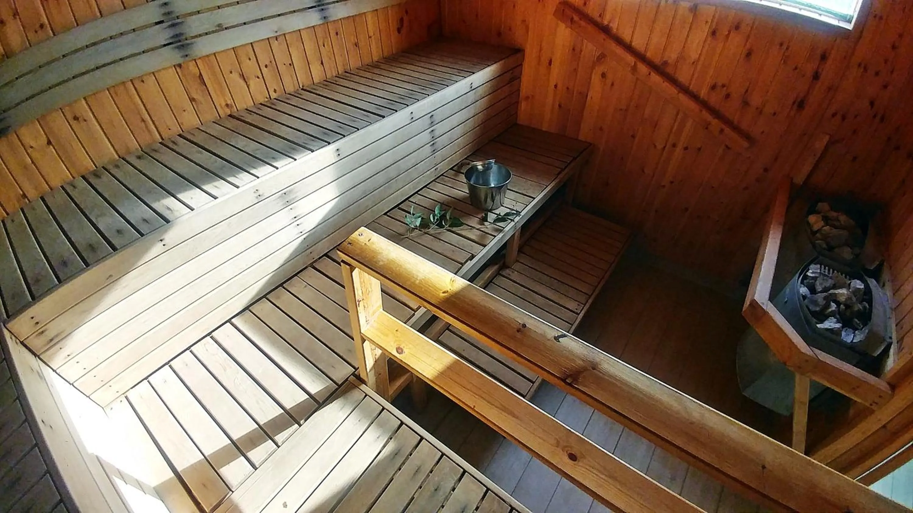 Sauna in Logos hotel in Yad Hashmona
