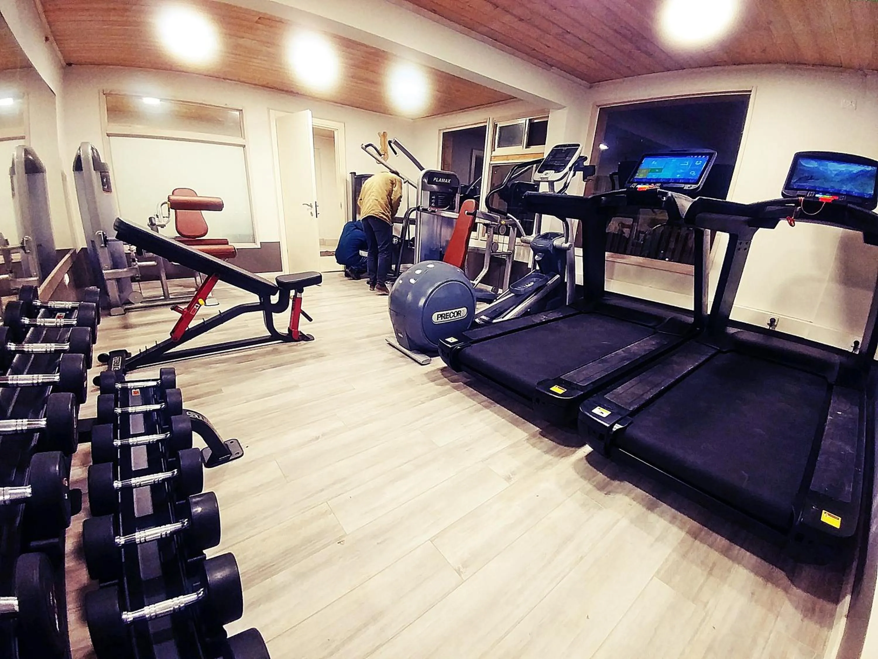 Fitness centre/facilities in Logos hotel in Yad Hashmona