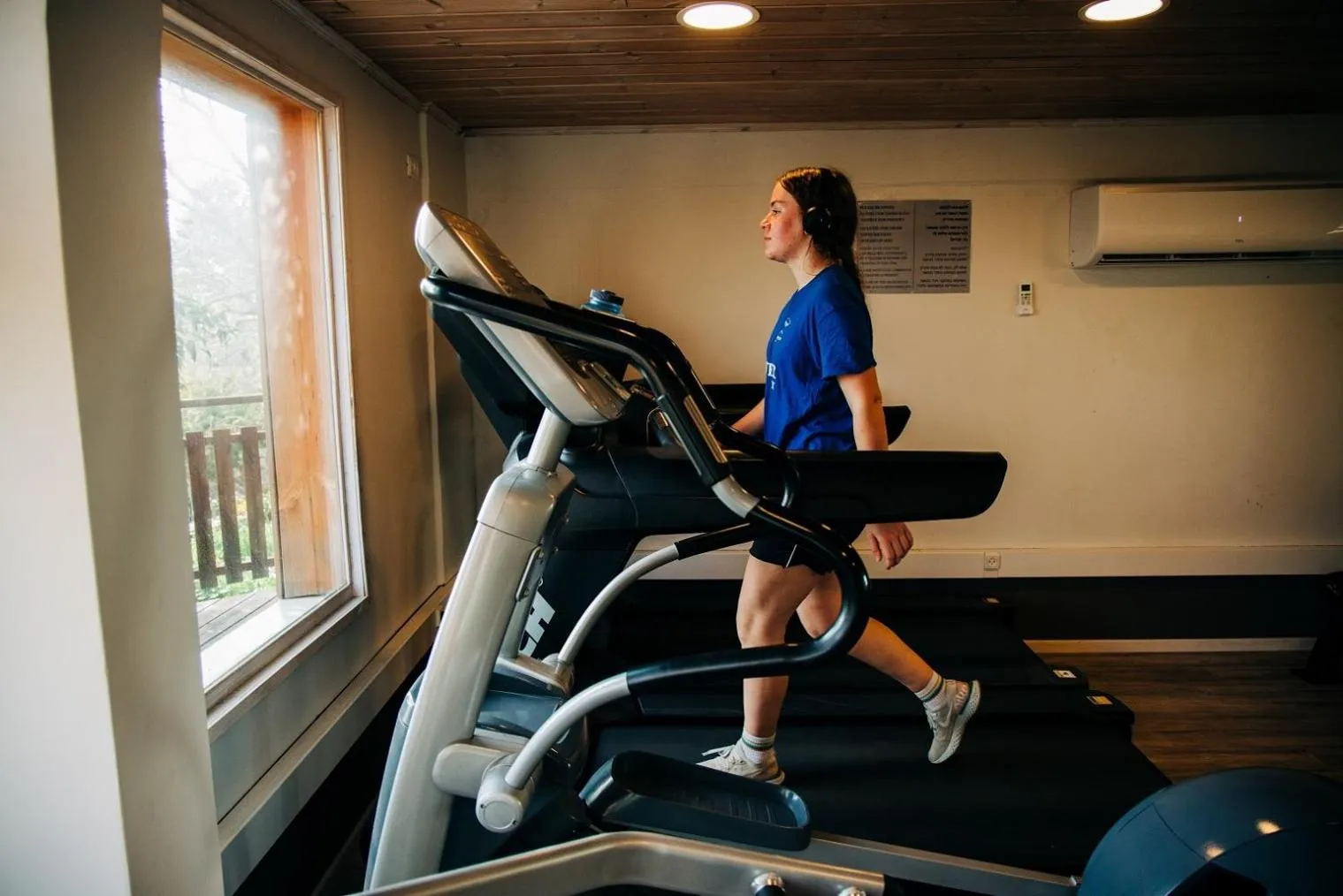 Fitness centre/facilities in Logos hotel in Yad Hashmona