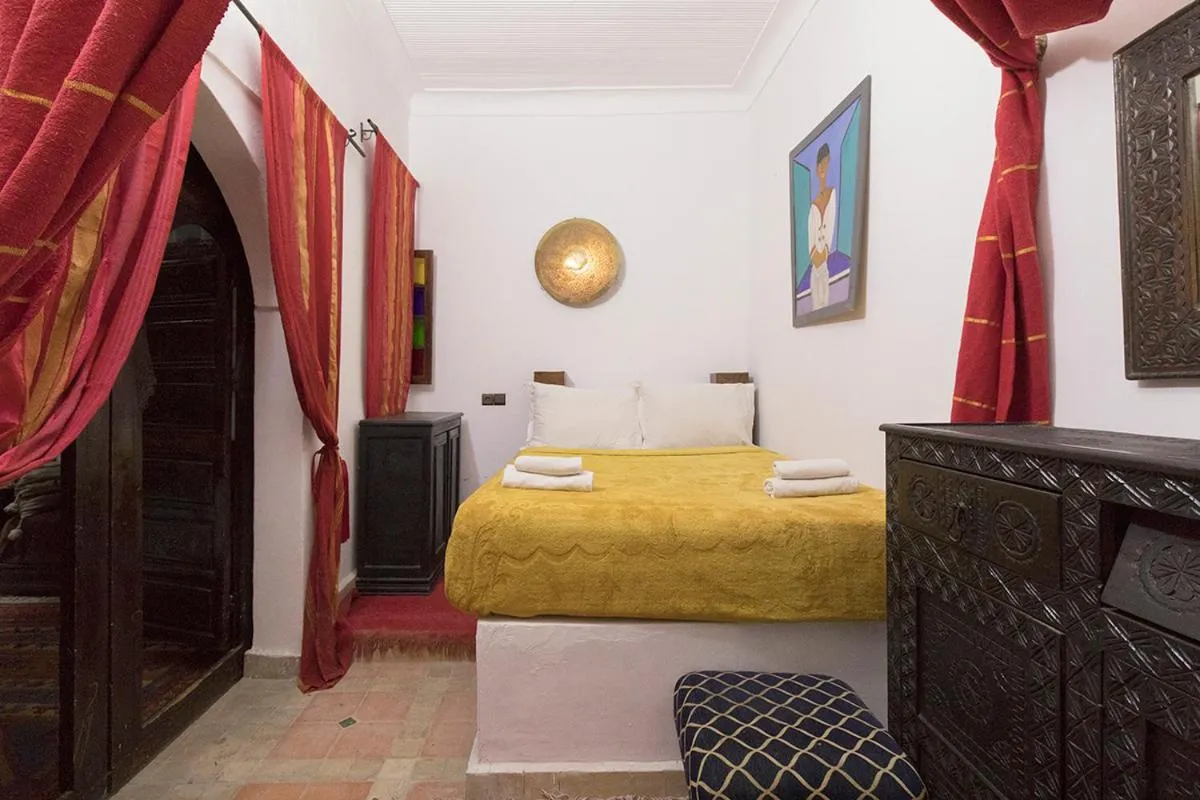 Bed in Riad Wardate Rita