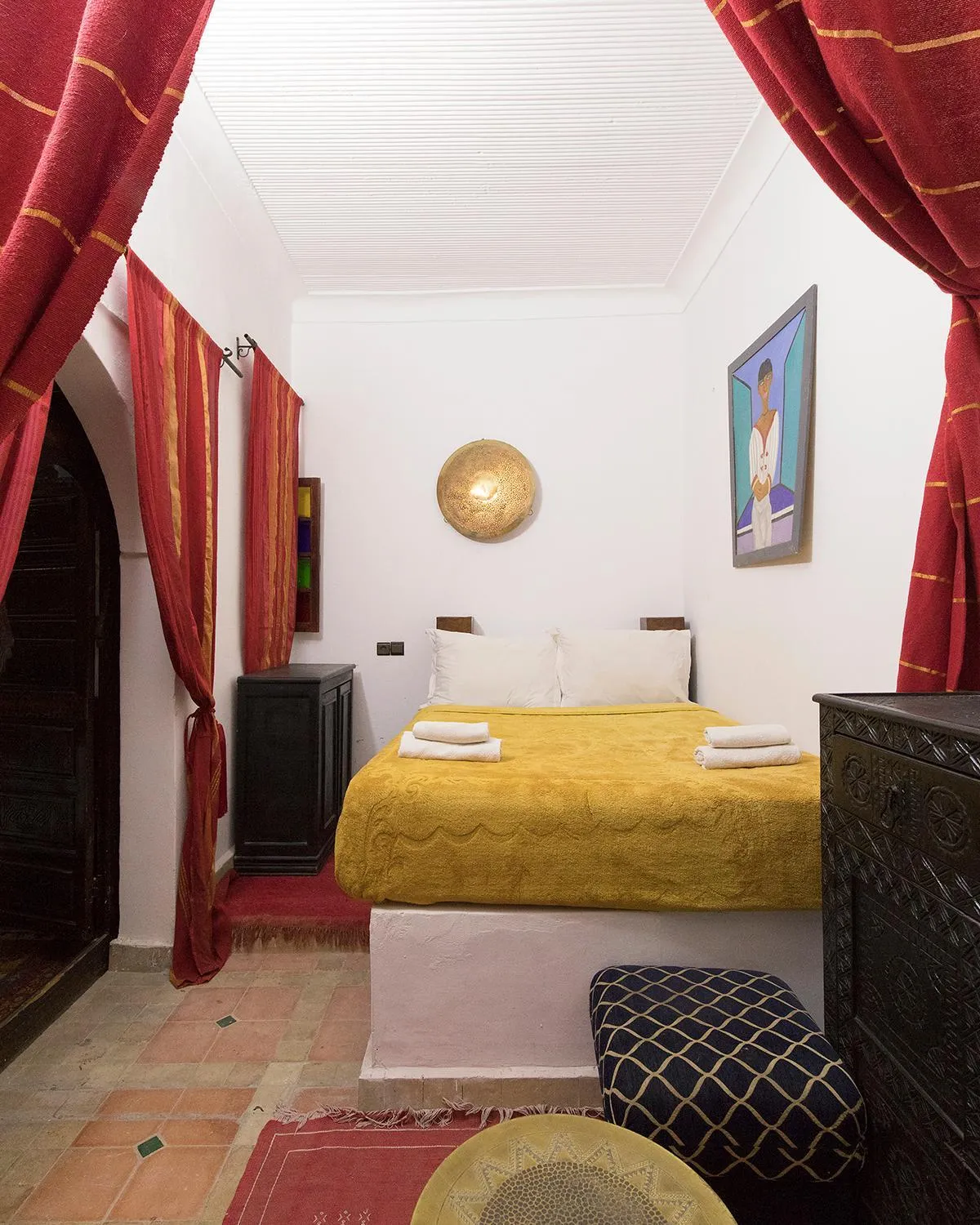 Bed in Riad Wardate Rita