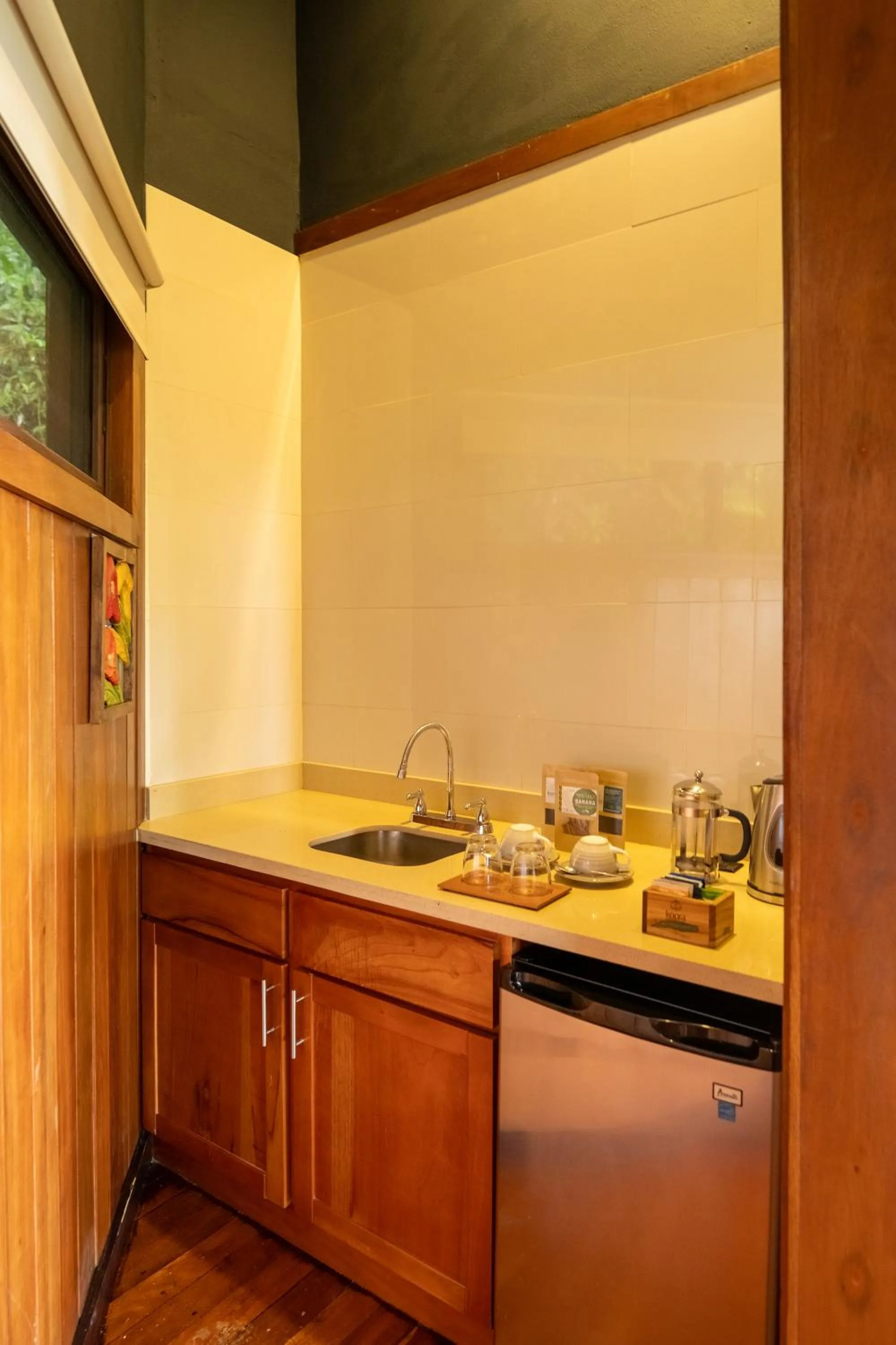 minibar in Koora Monteverde a Cloud Forest Hotel by Sandglass