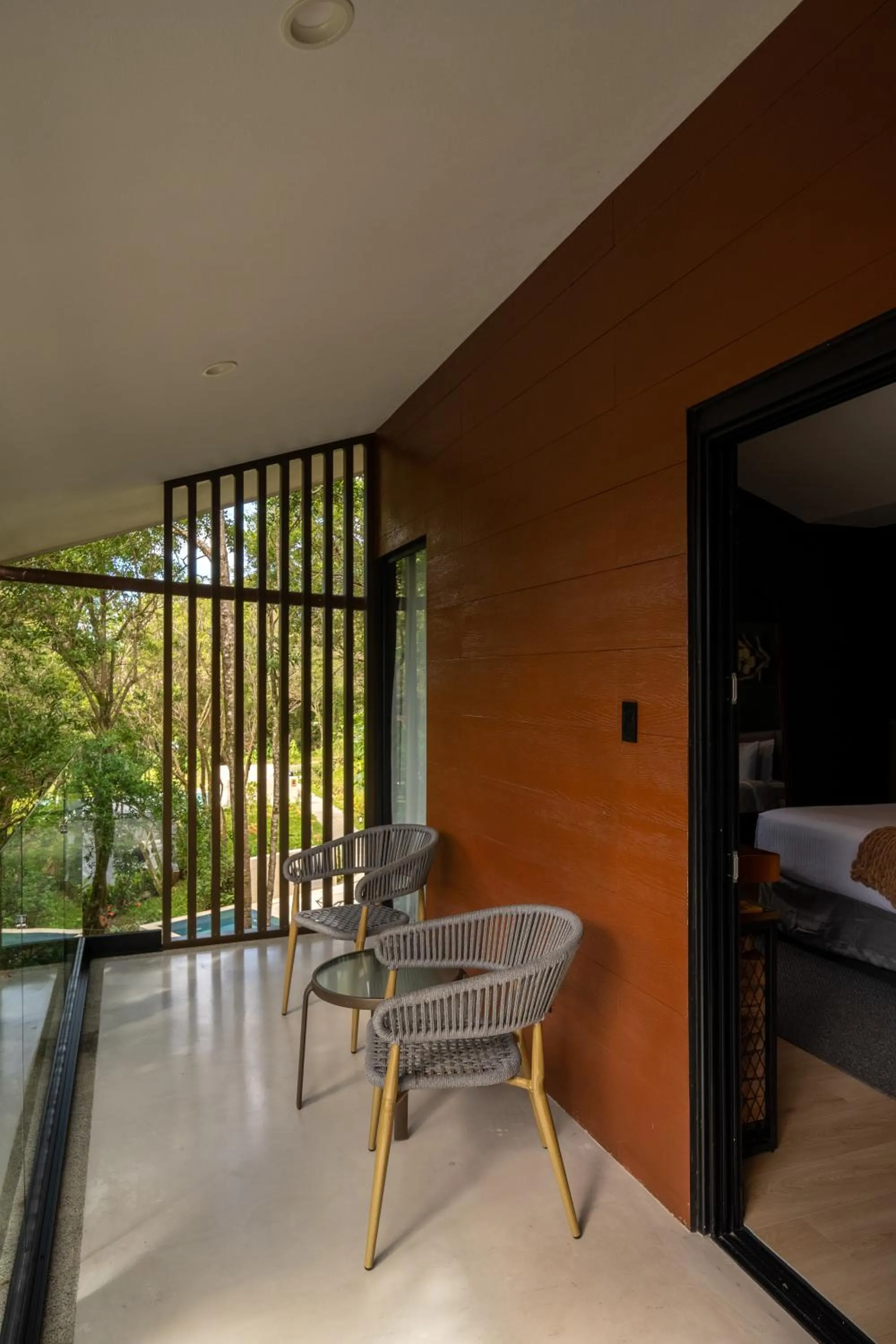 Patio in Koora Monteverde a Cloud Forest Hotel by Sandglass