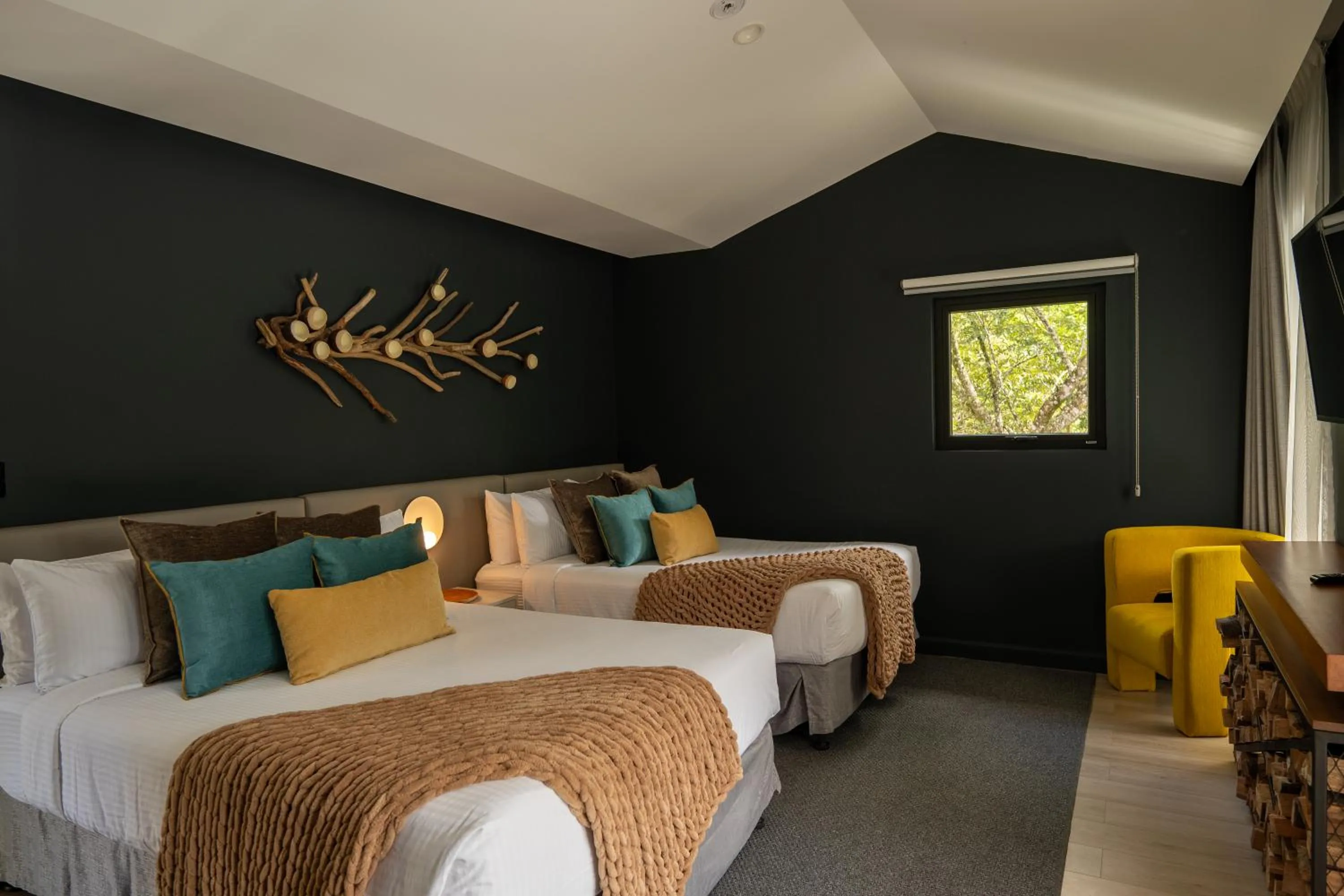 Bed in Koora Monteverde a Cloud Forest Hotel by Sandglass