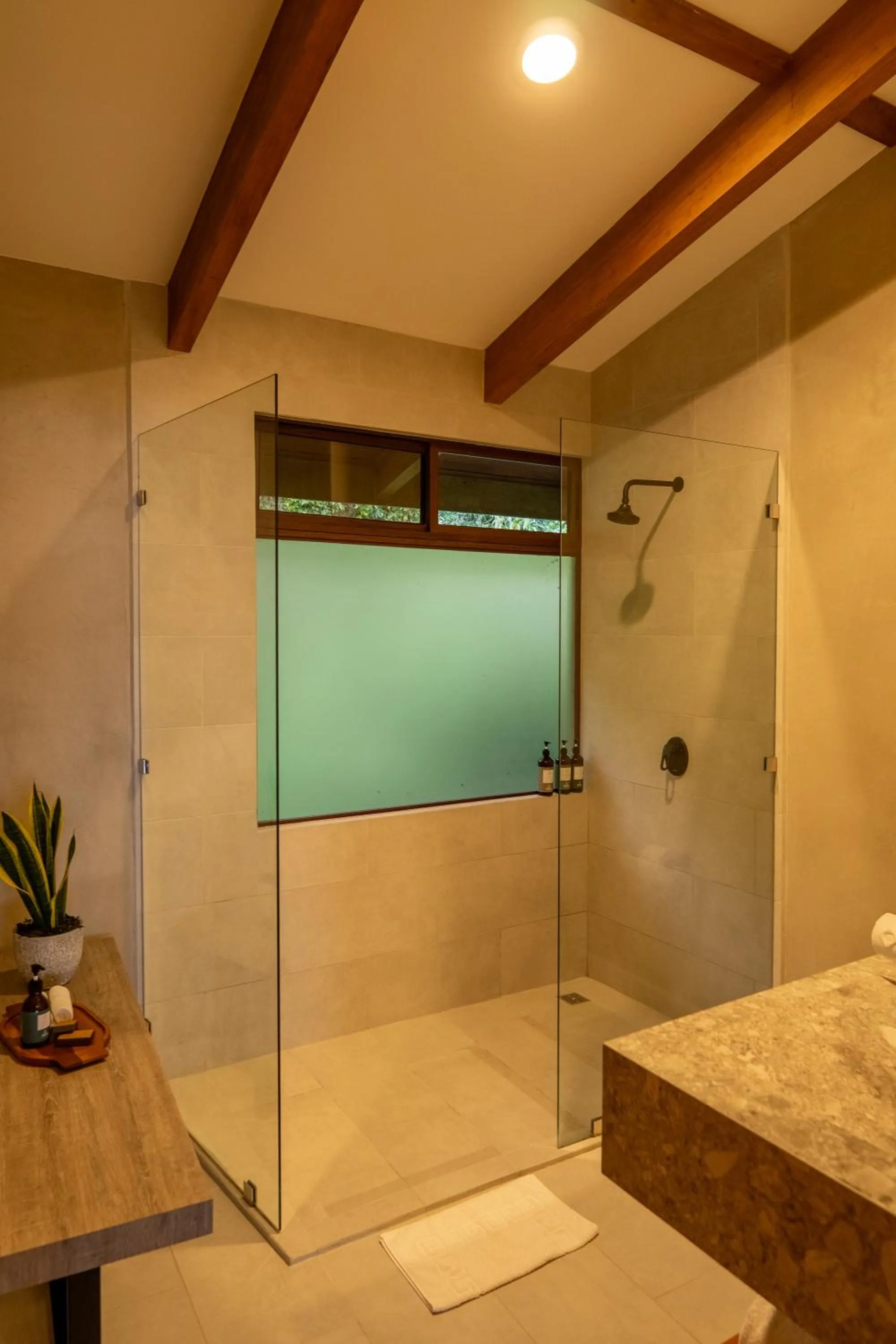 Shower in Koora Monteverde a Cloud Forest Hotel by Sandglass