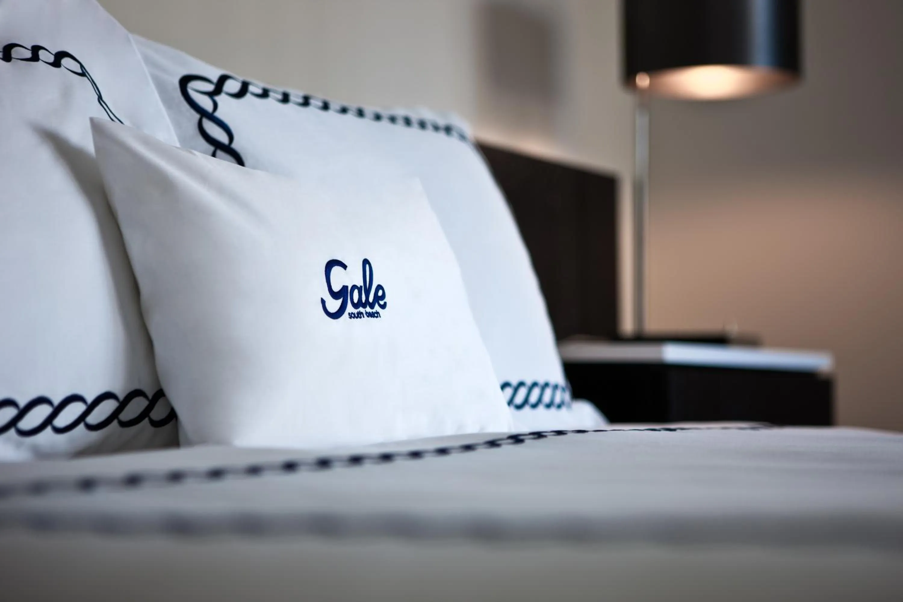 Bed in Gale South Beach, Curio Collection By Hilton