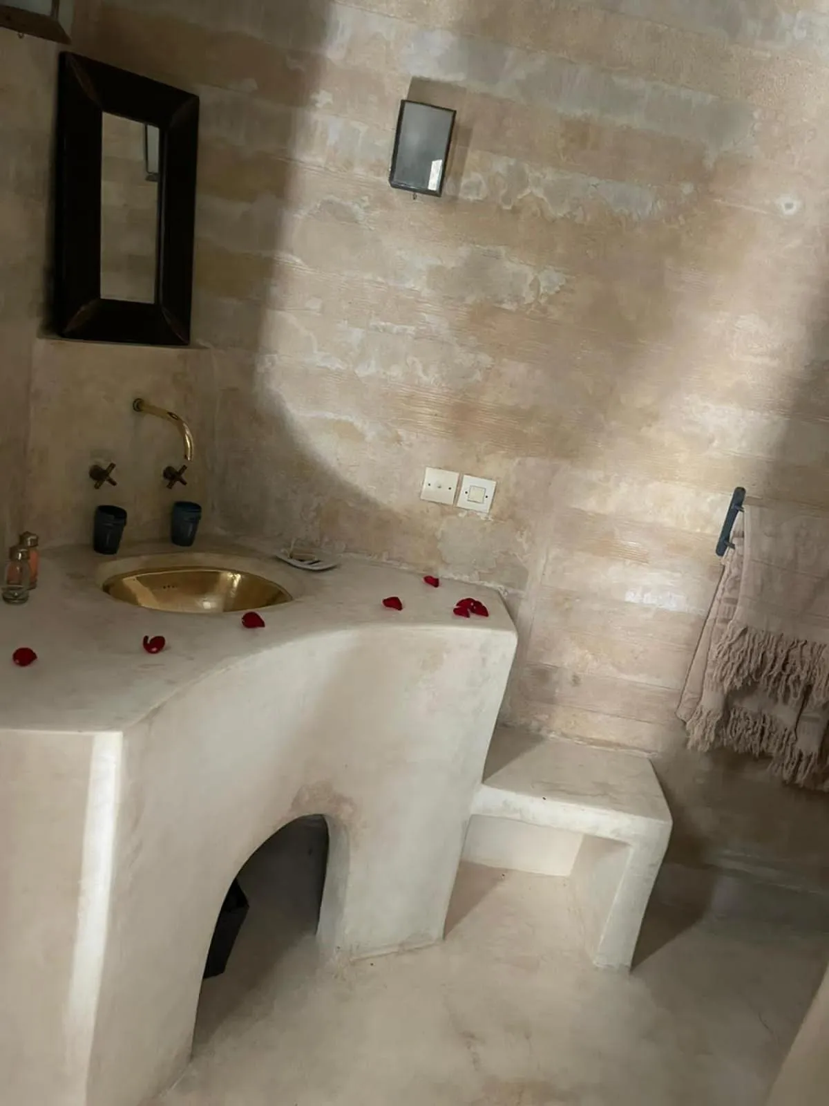 Bathroom in Riad Magellan Yoga and Spa