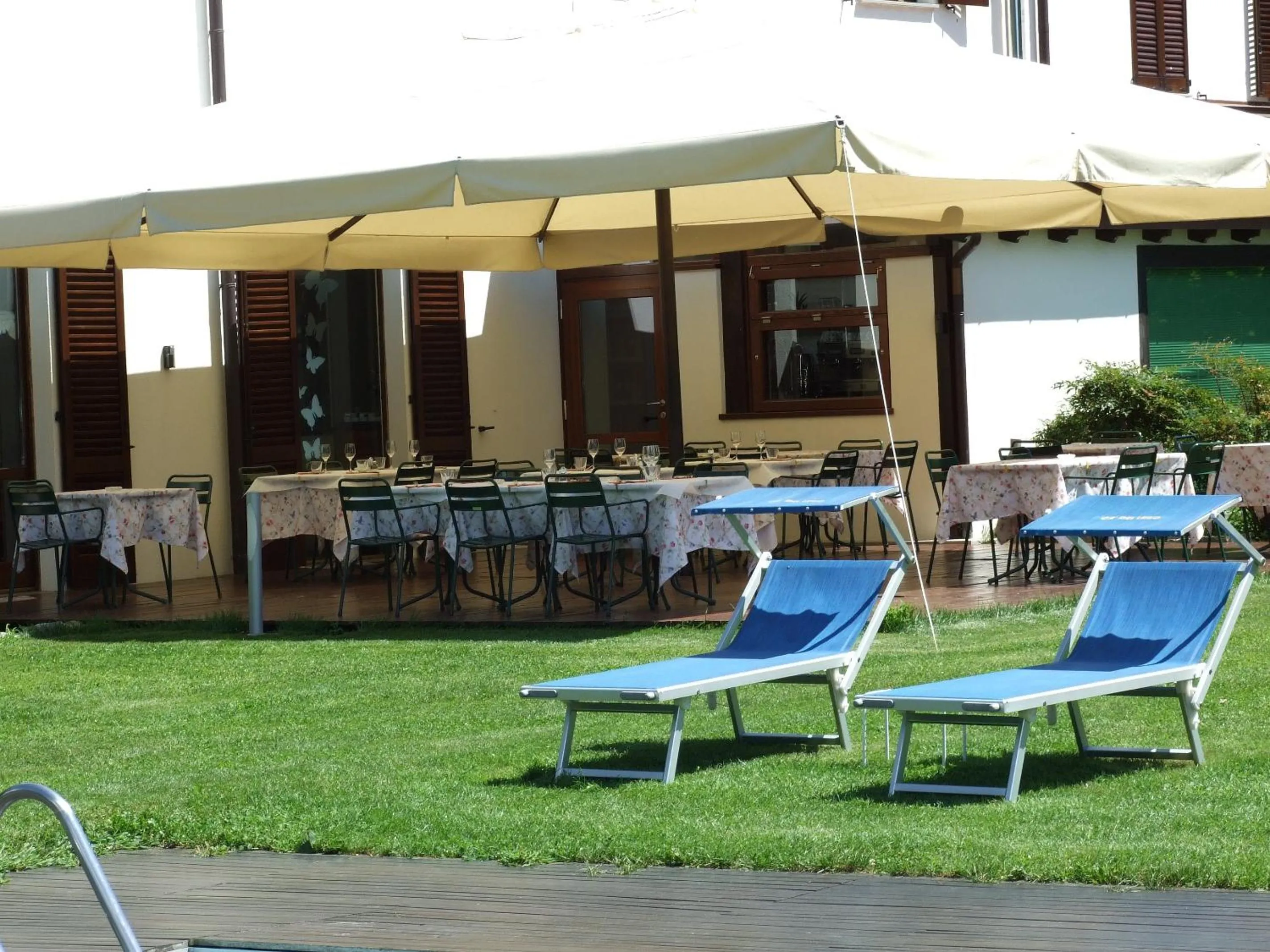 Patio in Agriturismo Cà Del Lago