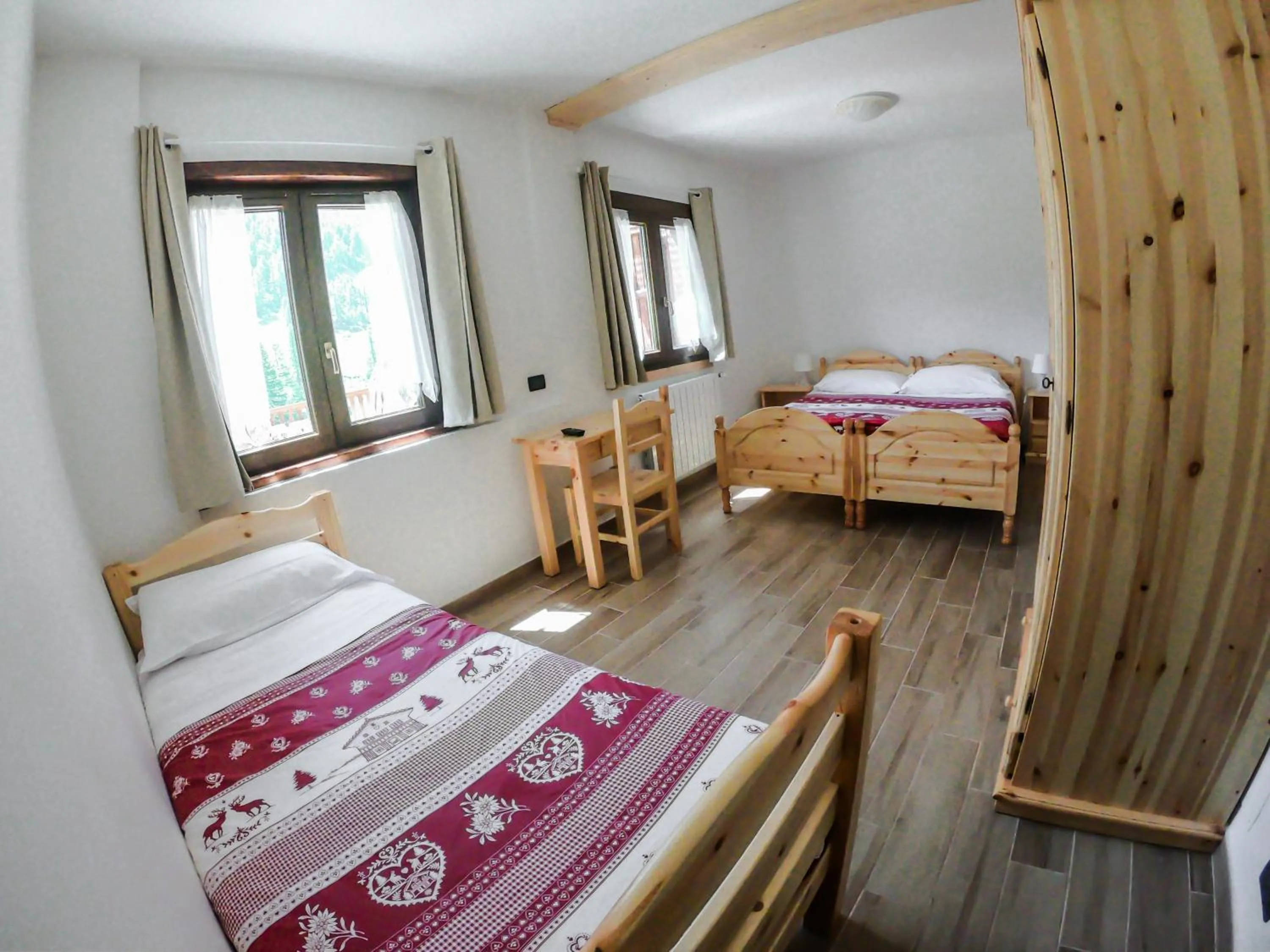 Bed in Hotel Al Foiron