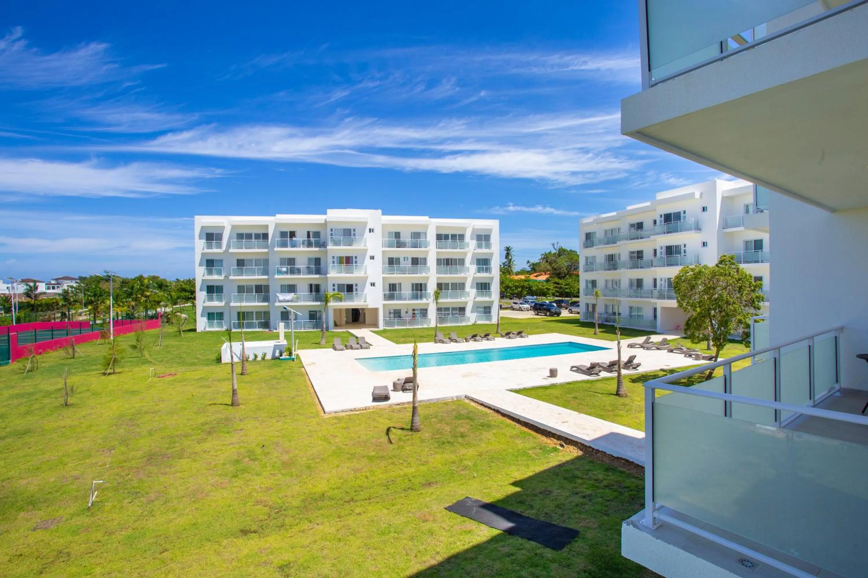Pool view in Sosua Ocean Village