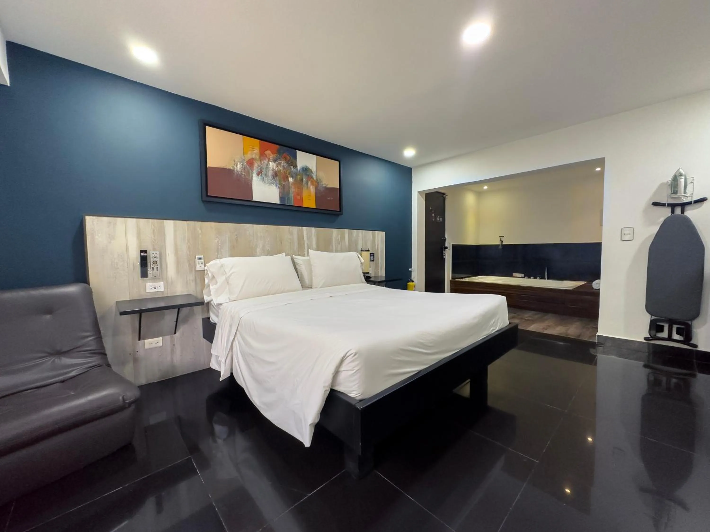 Bed in Provenza Lofts