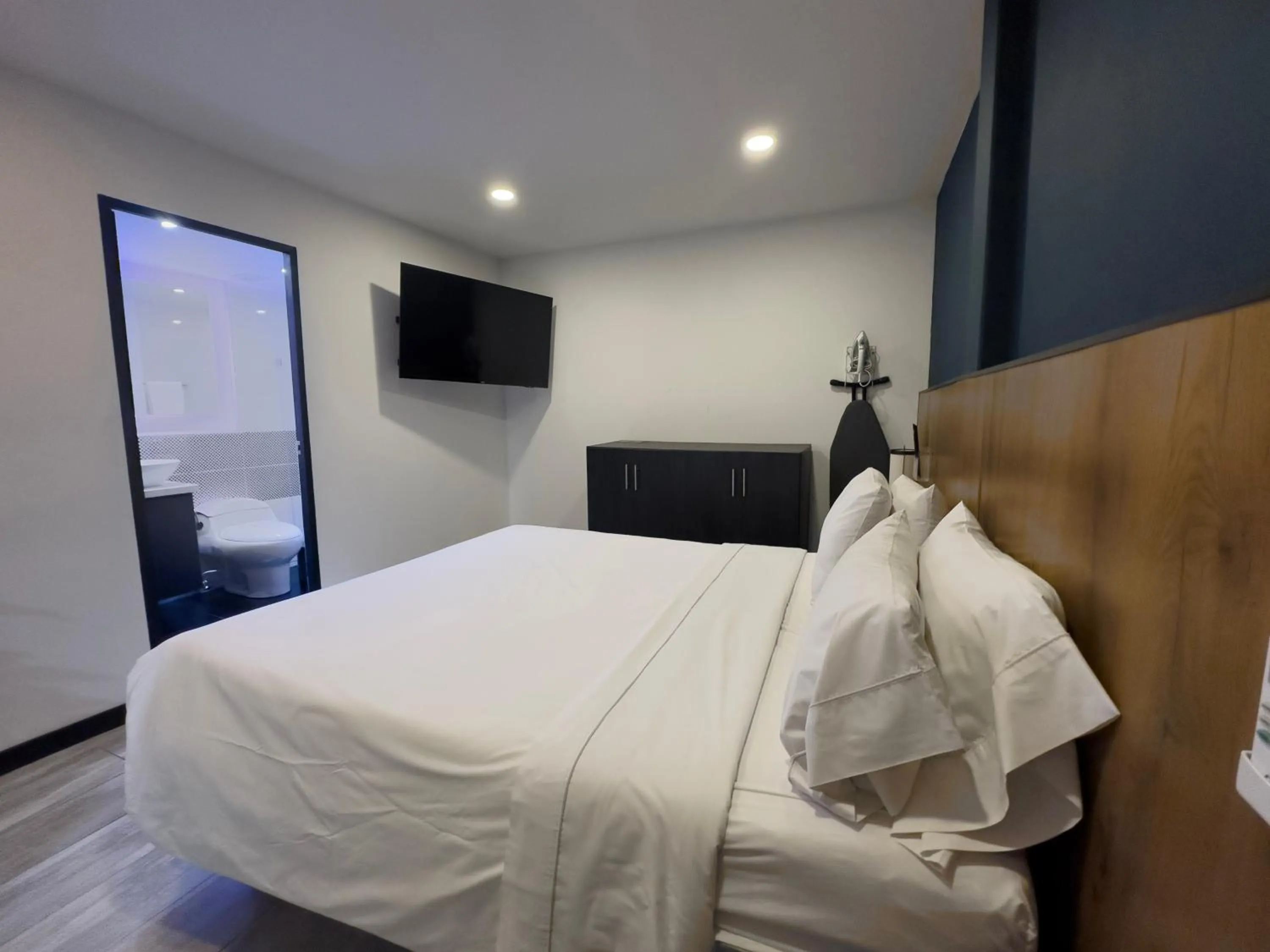 Bed in Provenza Lofts