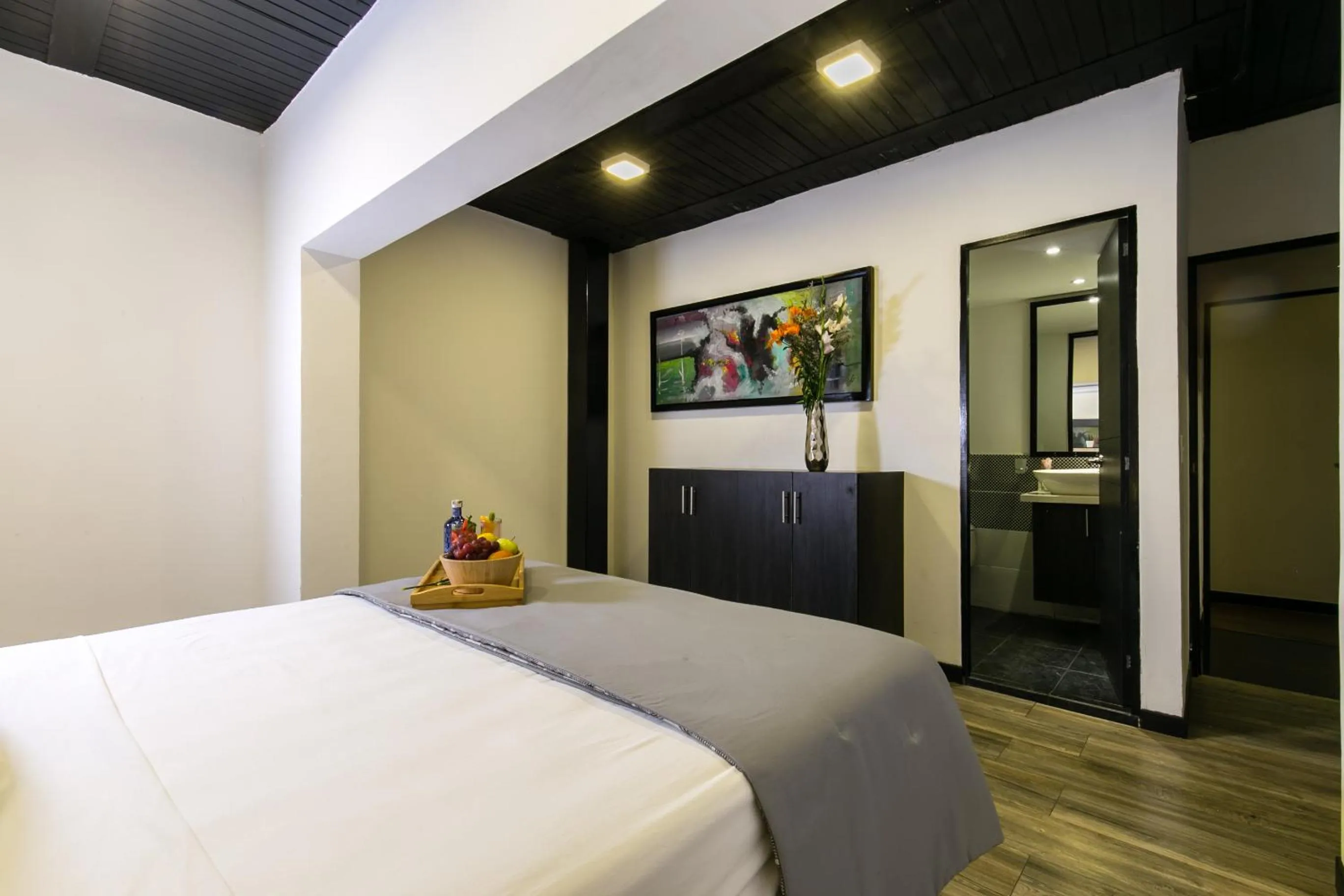 Bed in Provenza Lofts