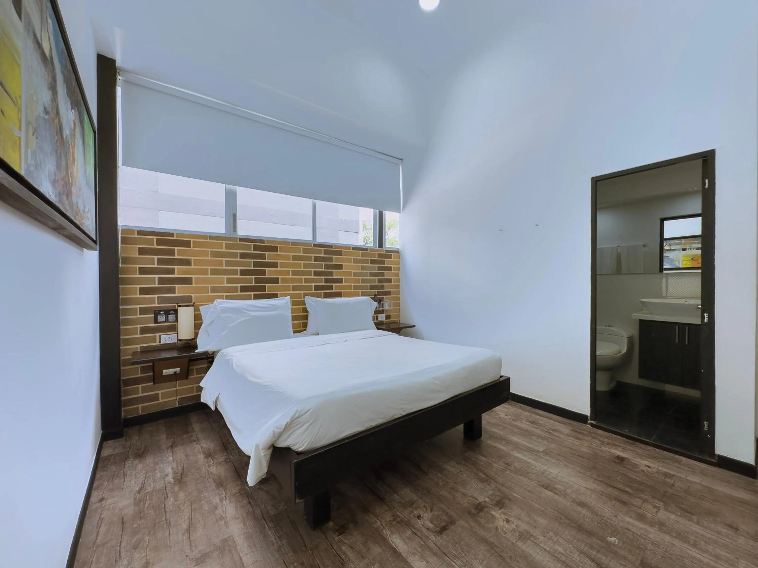Bed in Provenza Lofts