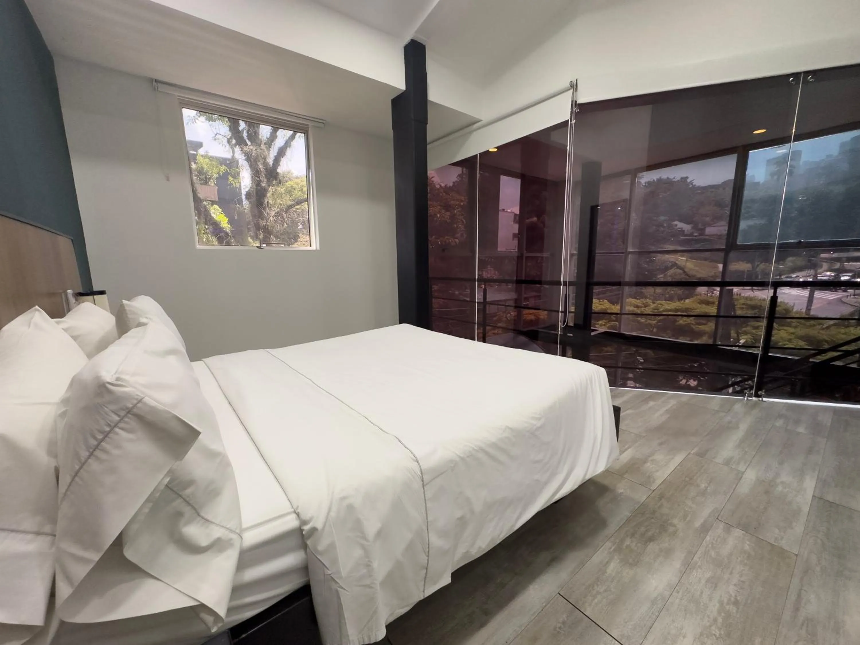 Bed in Provenza Lofts