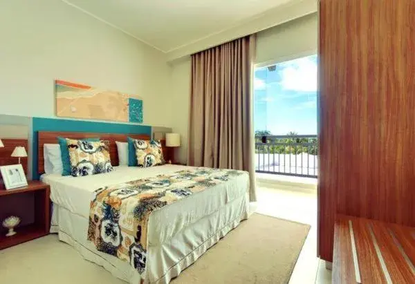 Bed in ILHAS DO LAGO ECO RESORT Bed in ILHAS DO LAGO ECO RESORT