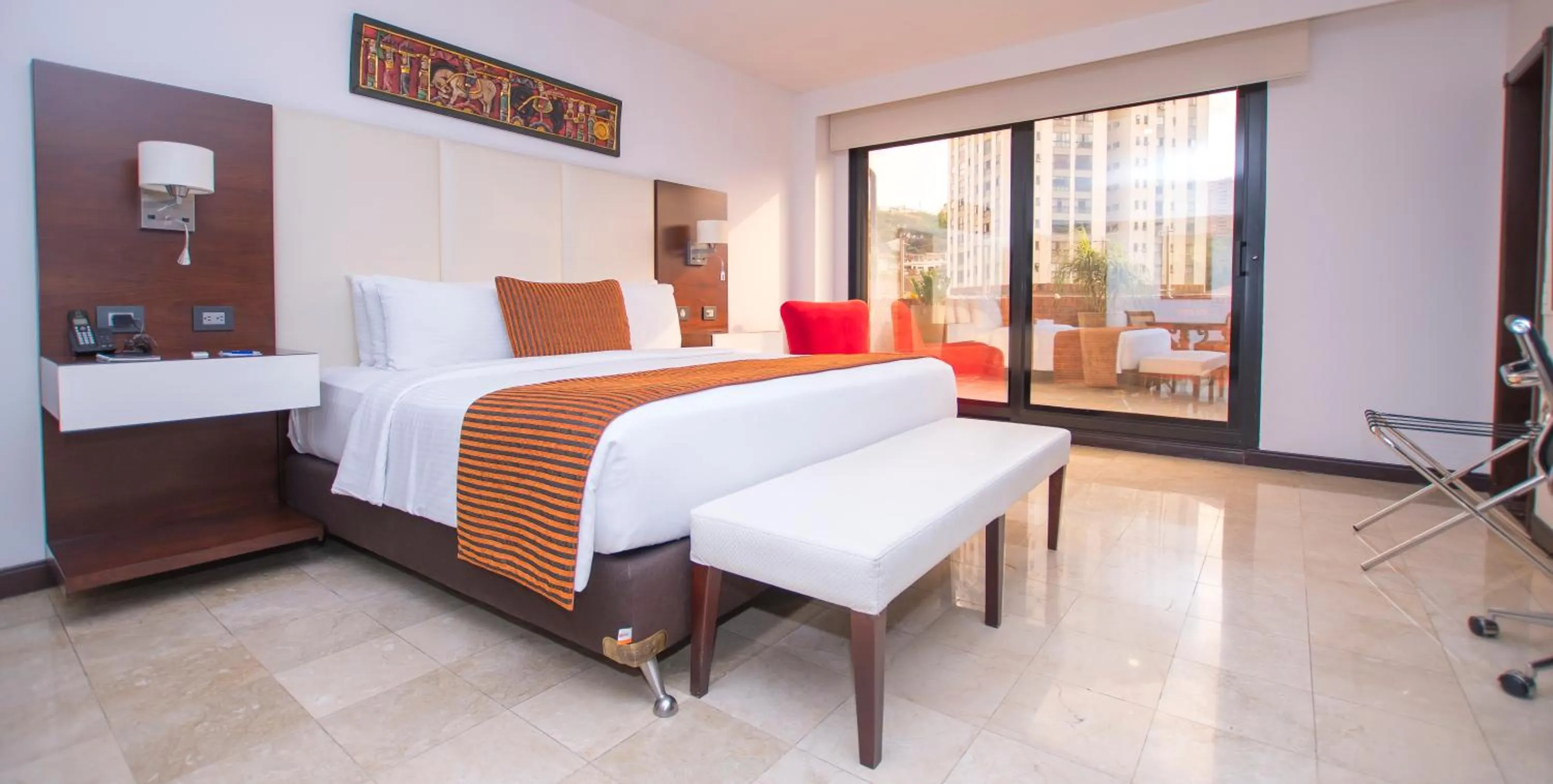 Bed in Hotel Dann Carlton Cali