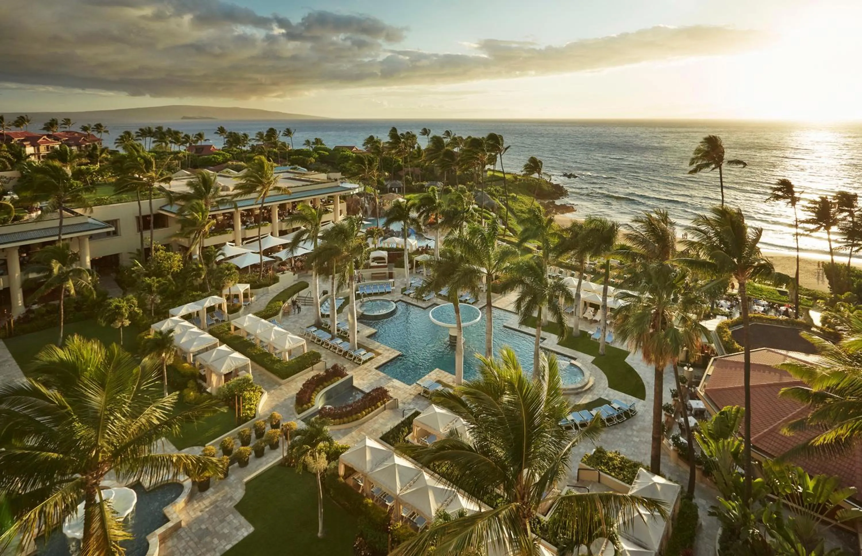 Bird's eye view in Four Seasons Resort Maui at Wailea