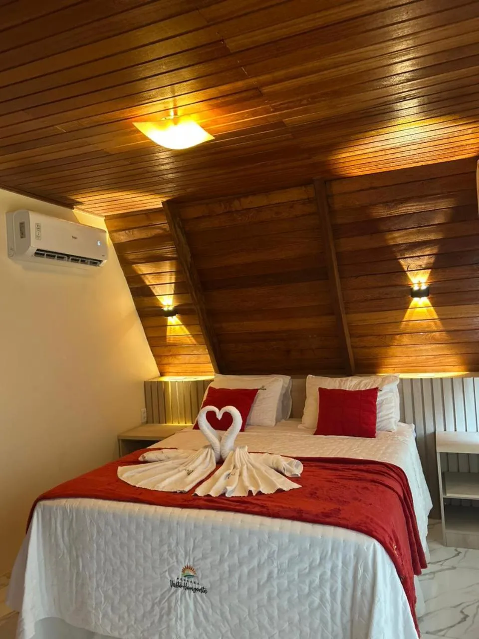 Bed in Pousada Vasto Horizonte