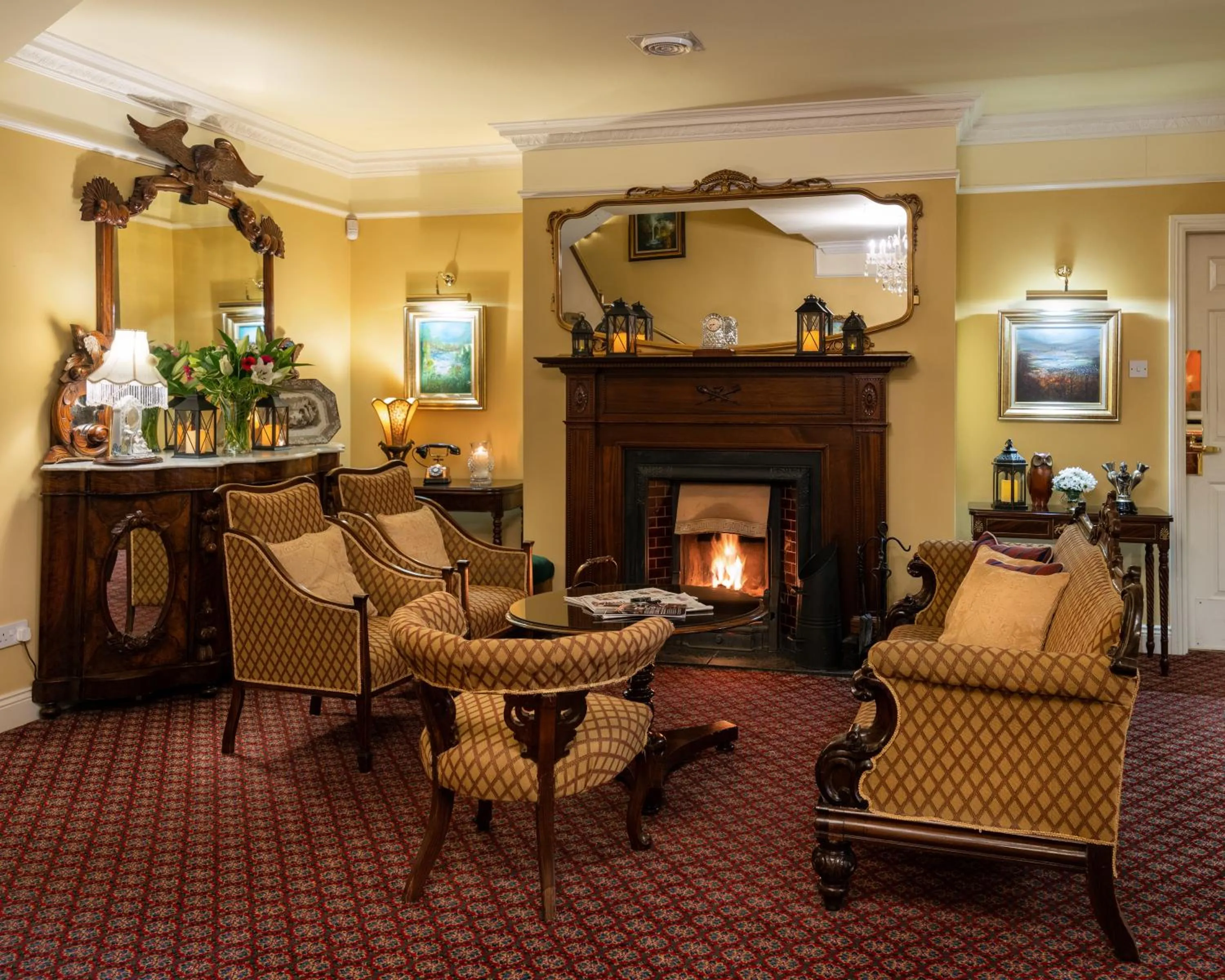 Seating area in Earls Court House