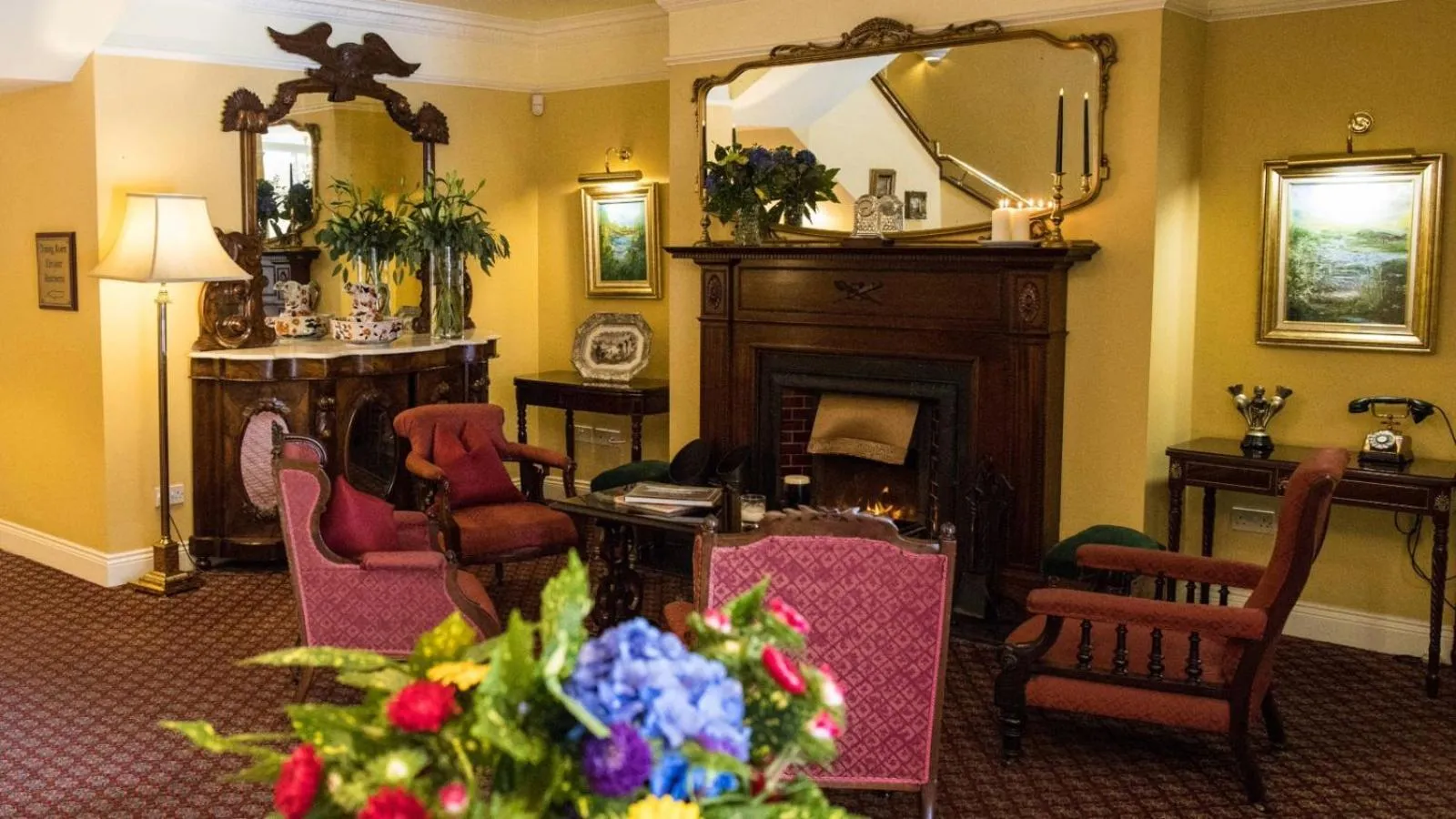 Seating area in Earls Court House
