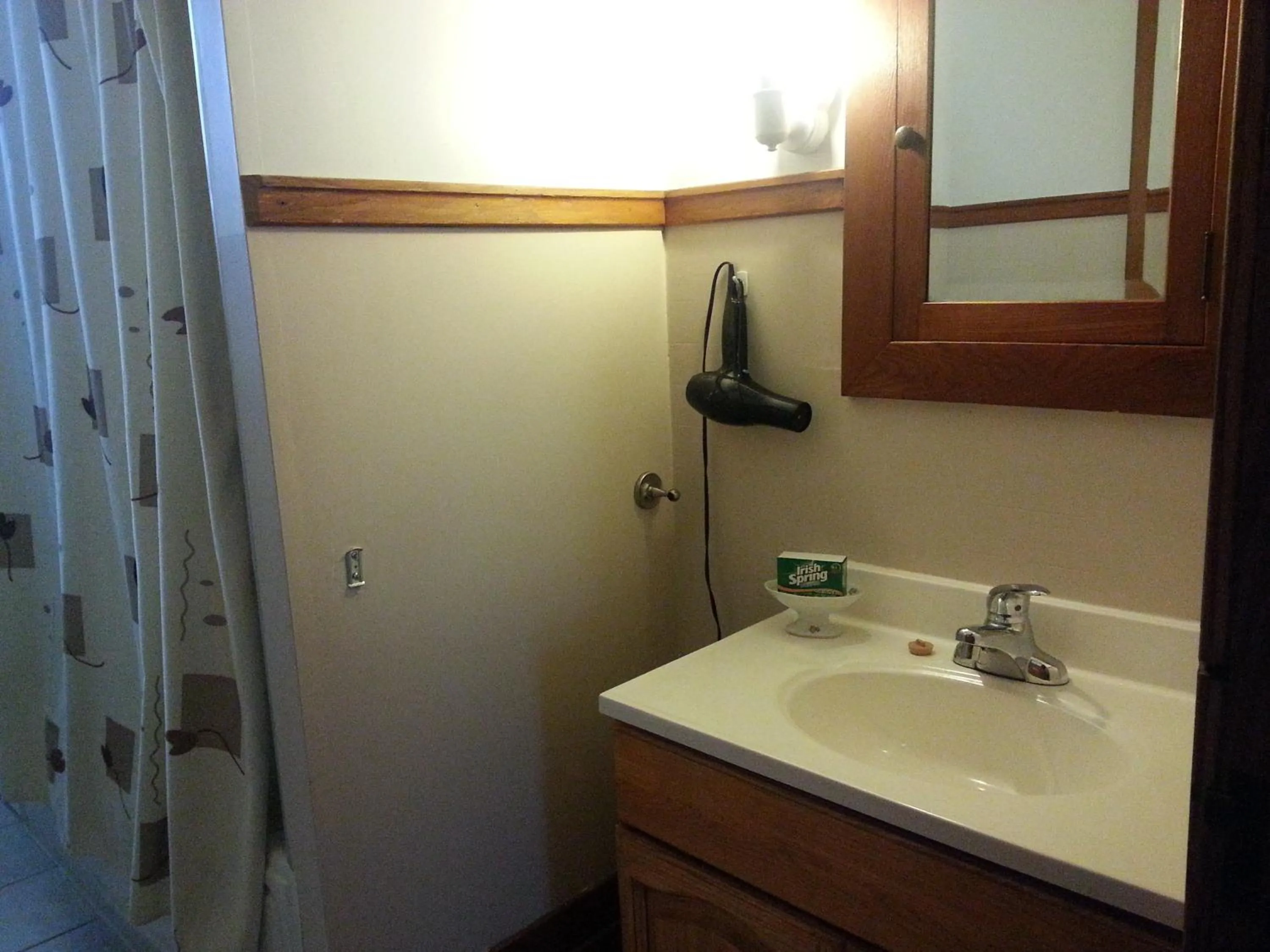 Bathroom in Le Petit Château Montebello B&B