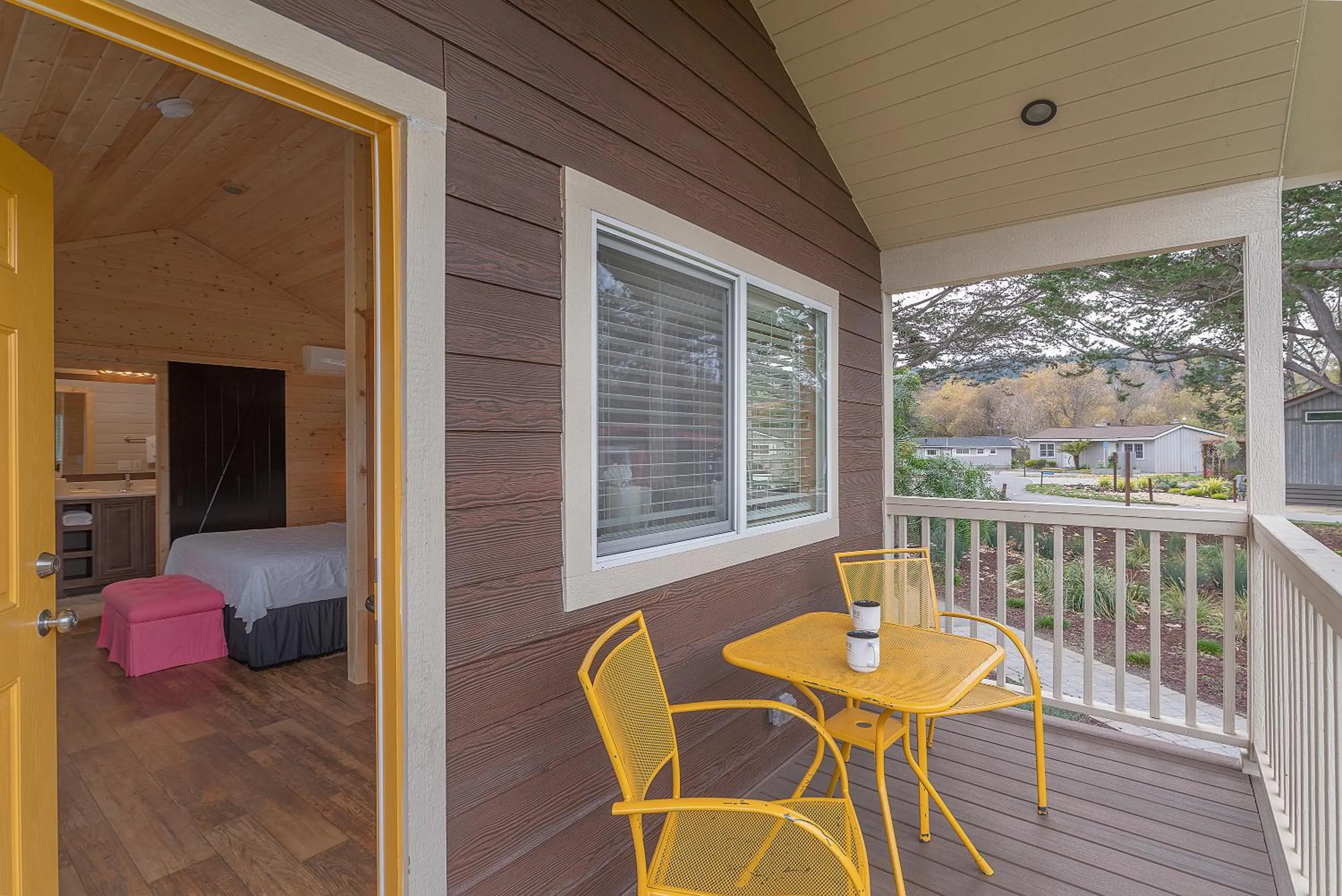 Patio in Carmel River Inn & Cottages